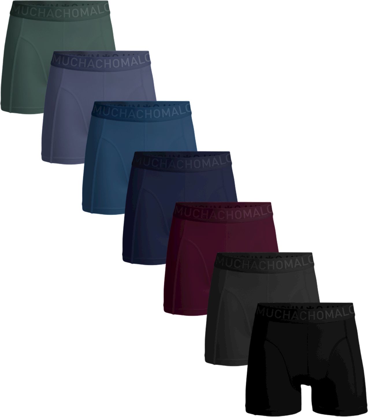 Muchachomalo Boxershorts Hello Moonlight 7-Pack Multicolour LCSOLID1010-74-5793 order online | Suitable