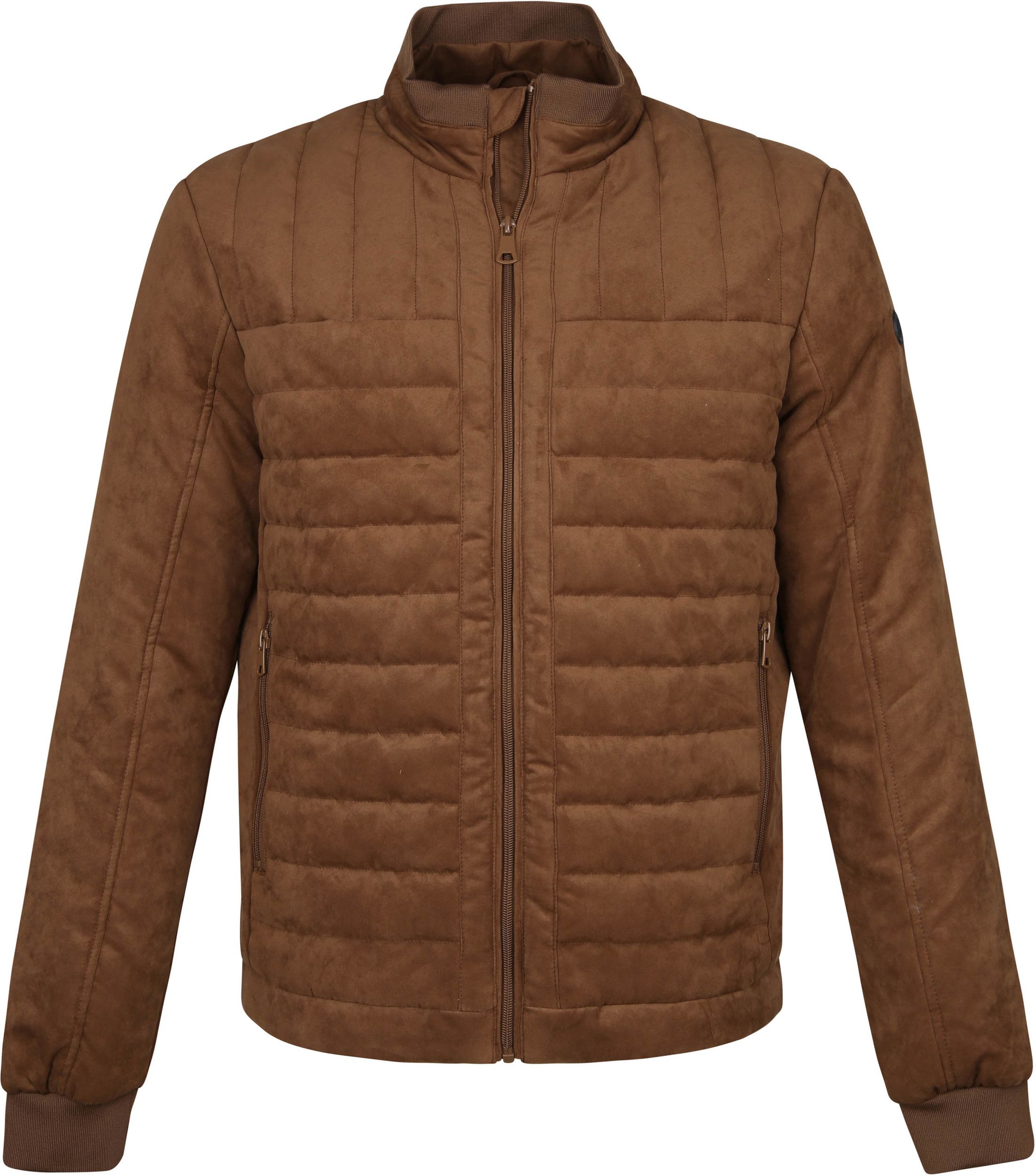 Suitable Veste River Passetta Camel Marron taille L