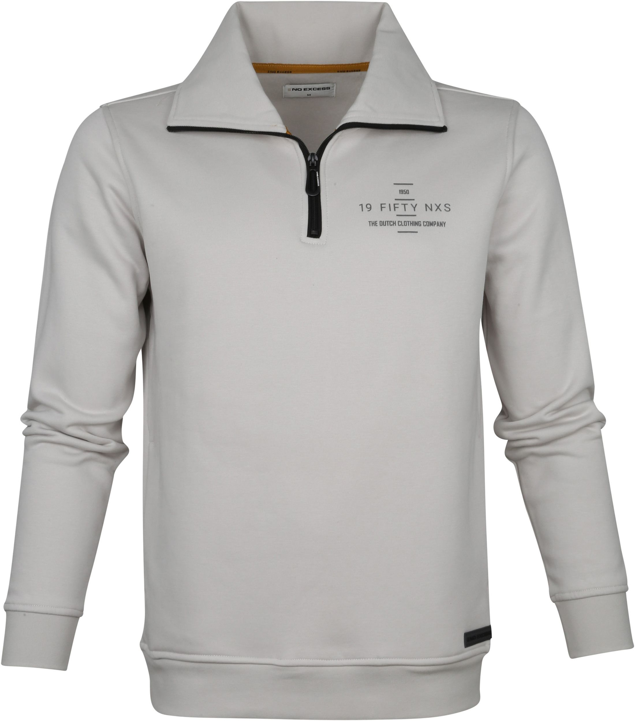 No Excess Half Zip Trui Beige 99101115 kopen | Suitable