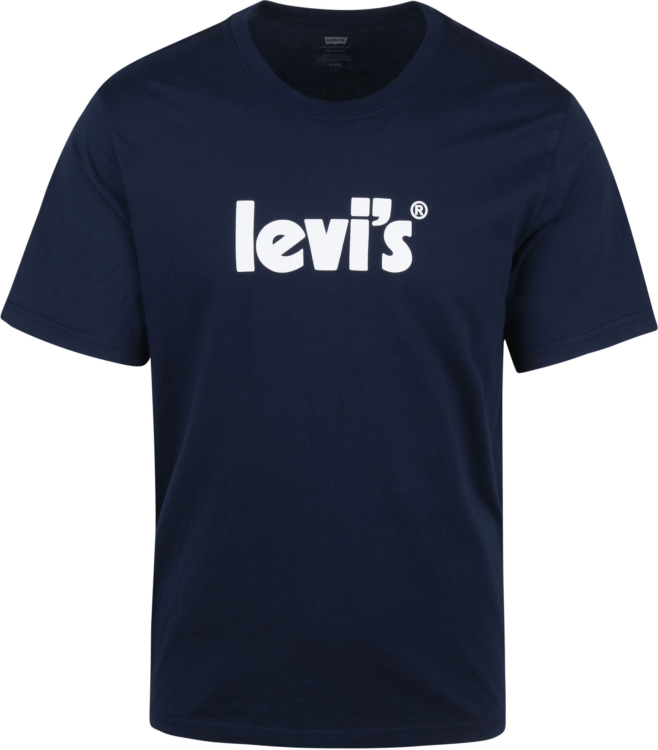 Levi's T Shirt Logo Dark Blue Dark Blue size L