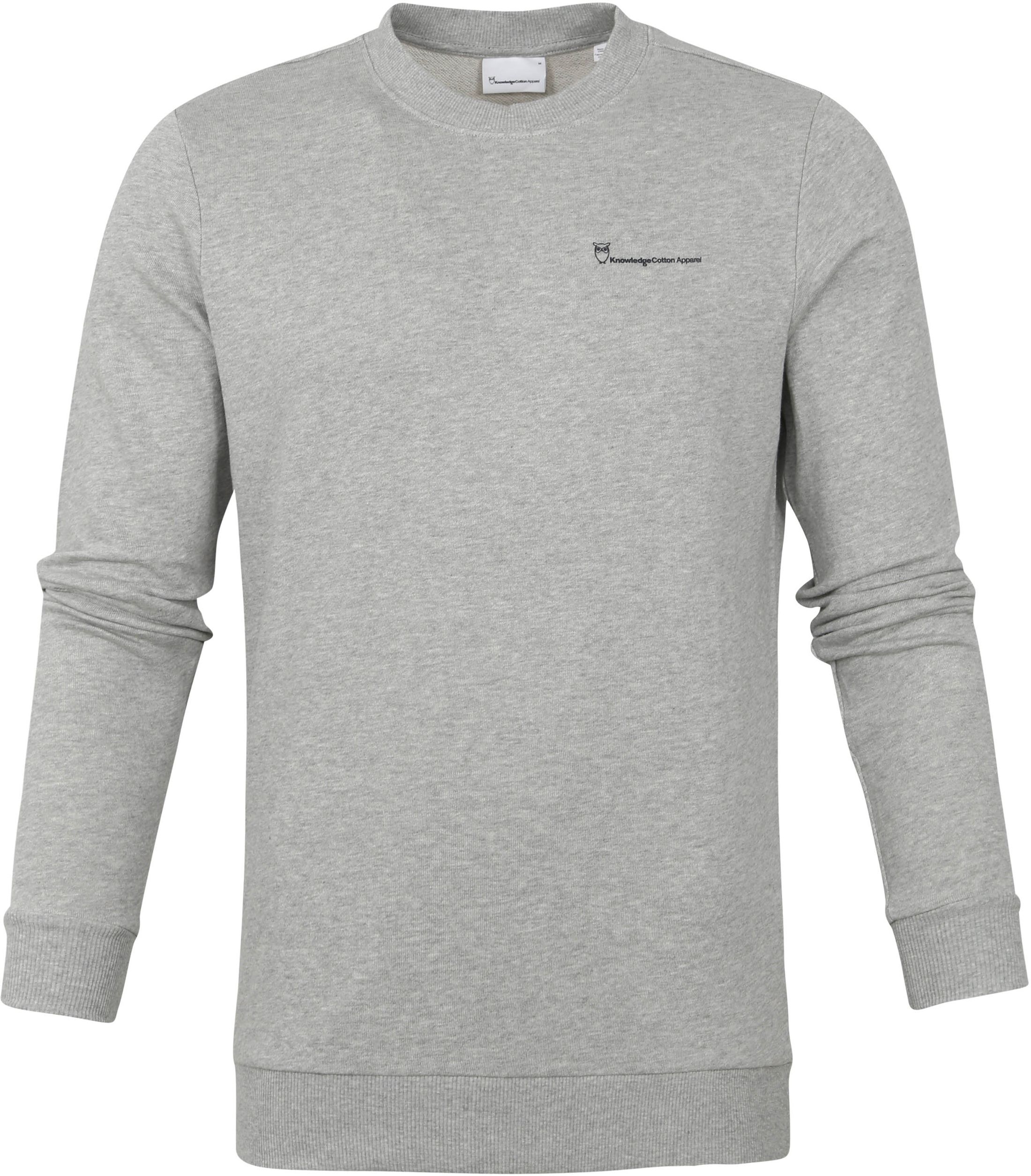 KnowledgeCotton Apparel Elm Sweater Grey size XL