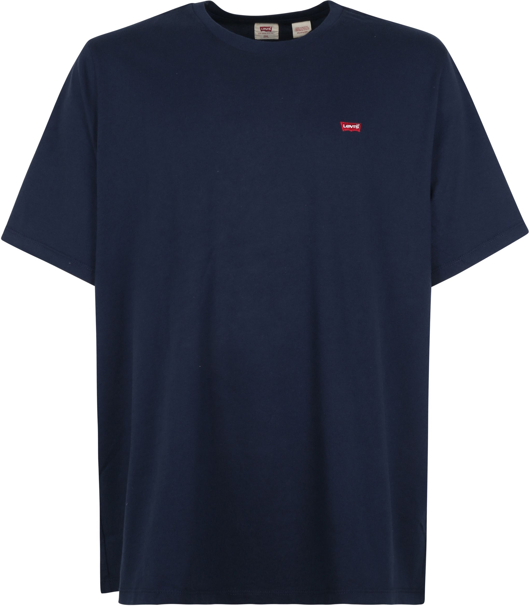 Levi's Big T Shirt Original Dark Blue Dark Blue size 4XL