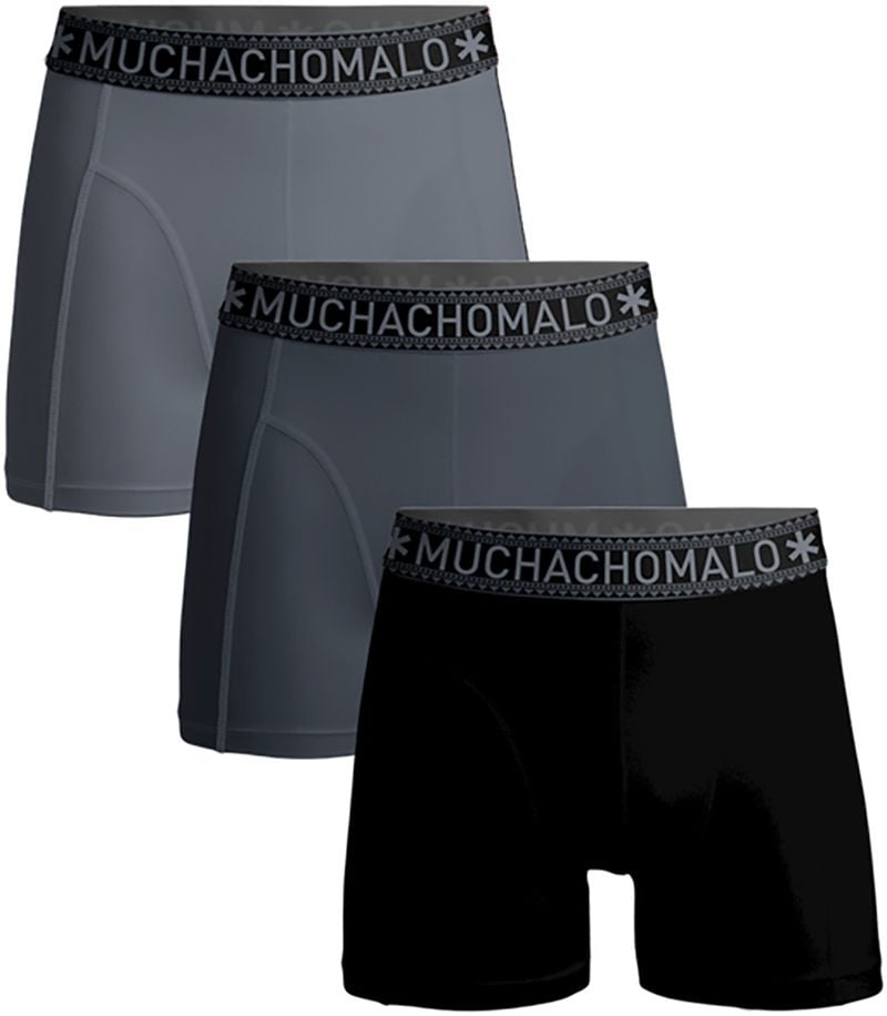 Muchachomalo Boxershorts 3-Pack Solid1010-513 order online | SOLID1010-513-5972 | Suitable Spain