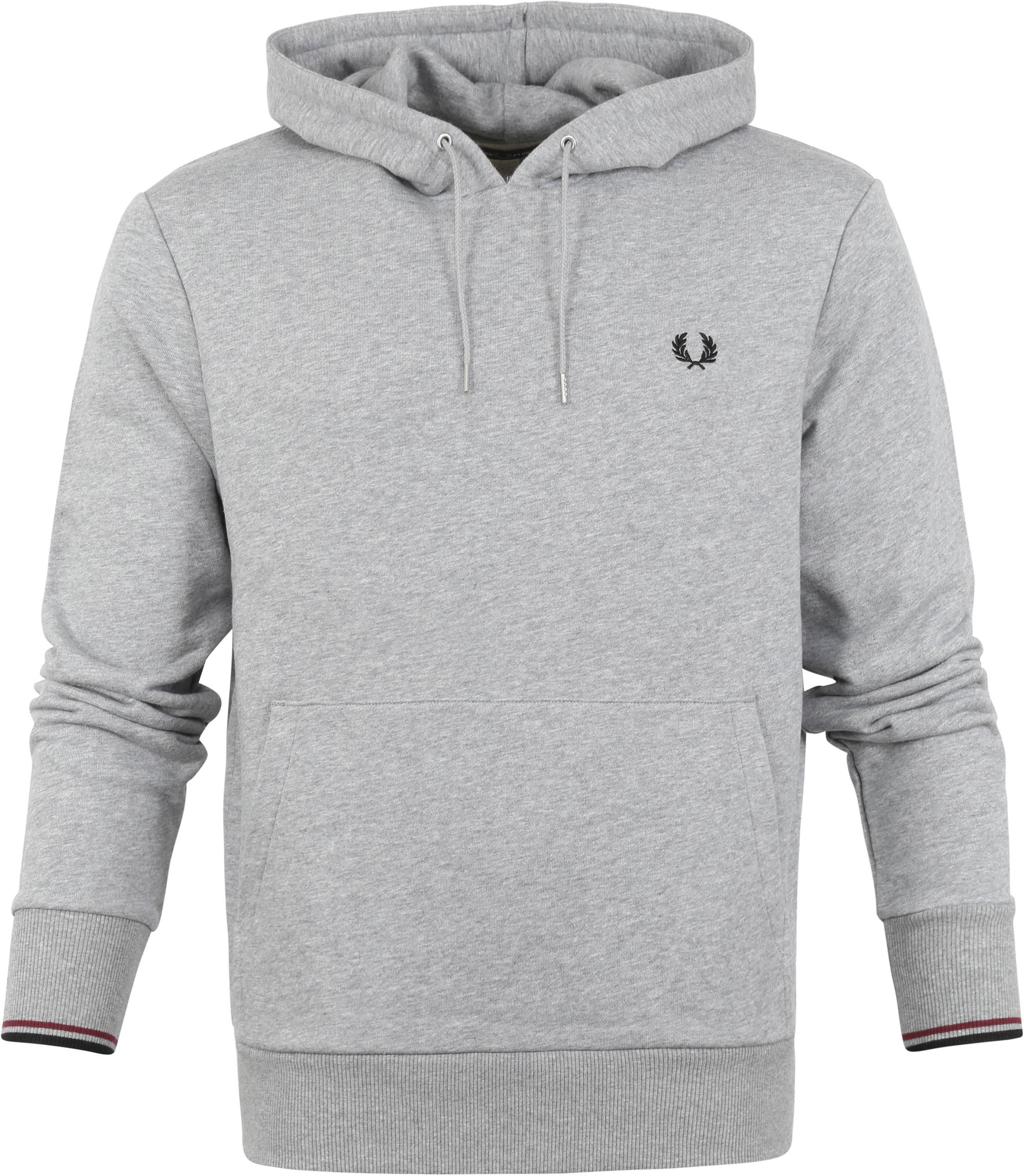 Fred Perry Hoodie M2643 Grey size L