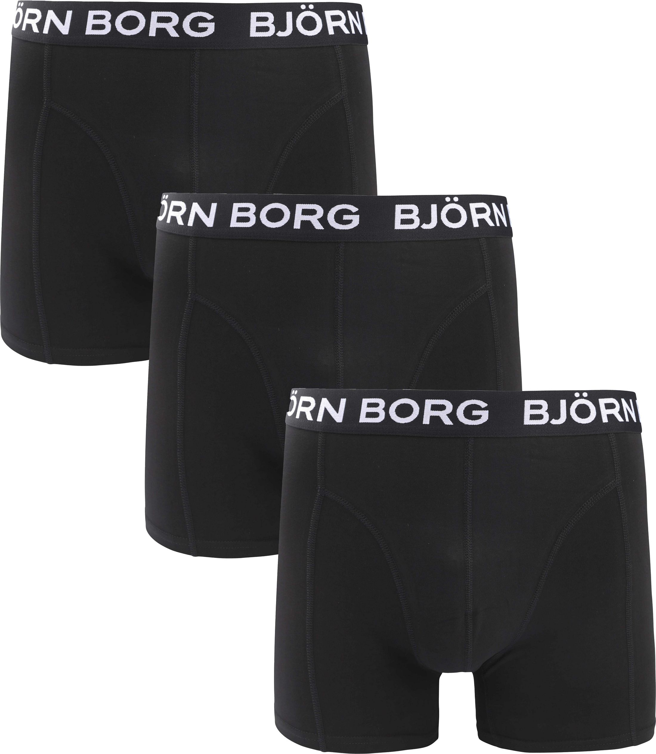 Bjorn Borg Boxers Cotton Stretch 3-Pack Black 10004233-MP001 order online | Suitable