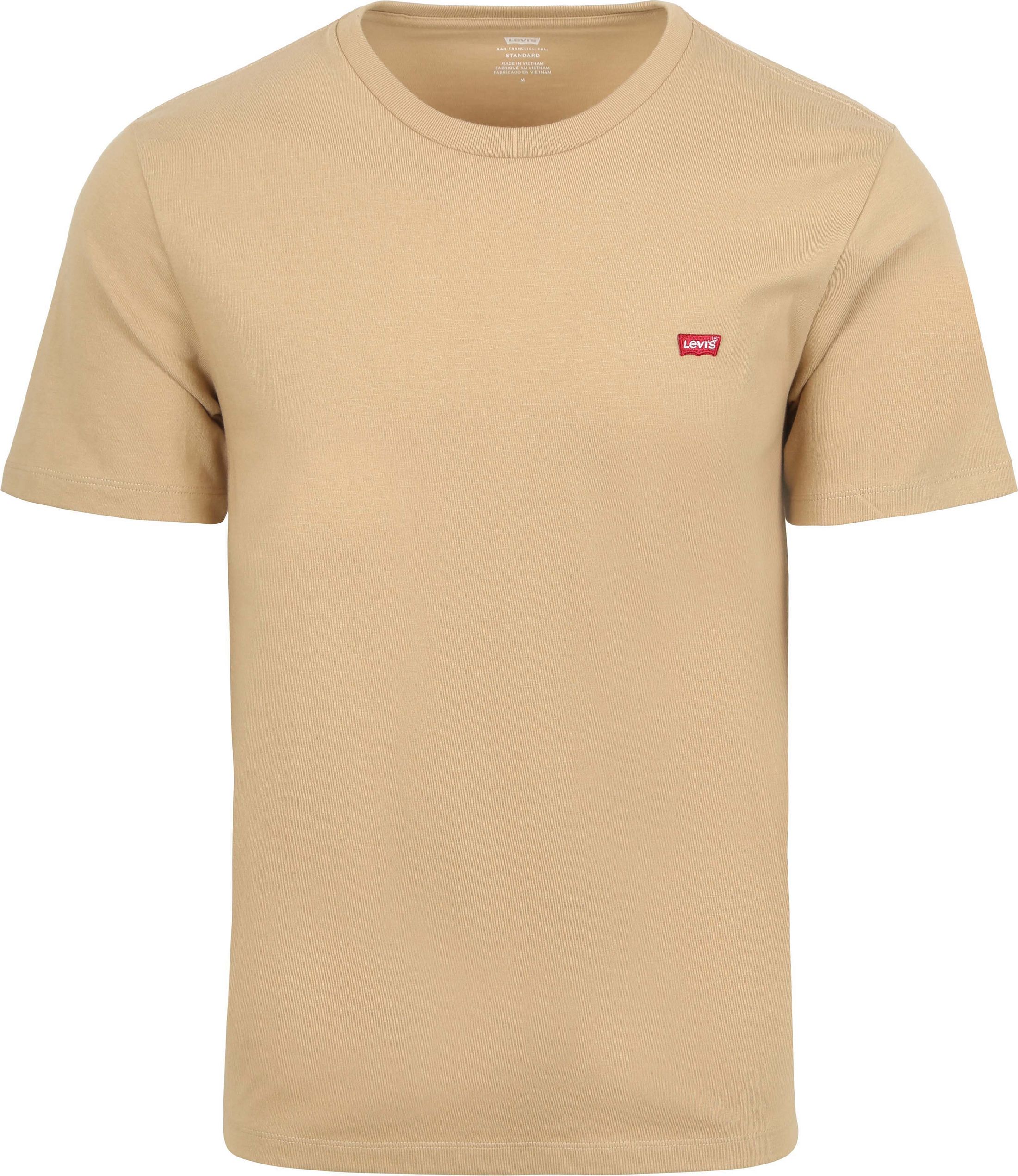 Tシャツ・カットソー LEVI'S Men T-shirt Beige 56605 261 Levi's T-Shirt Original Beige 56605-0261 order online | Suitable