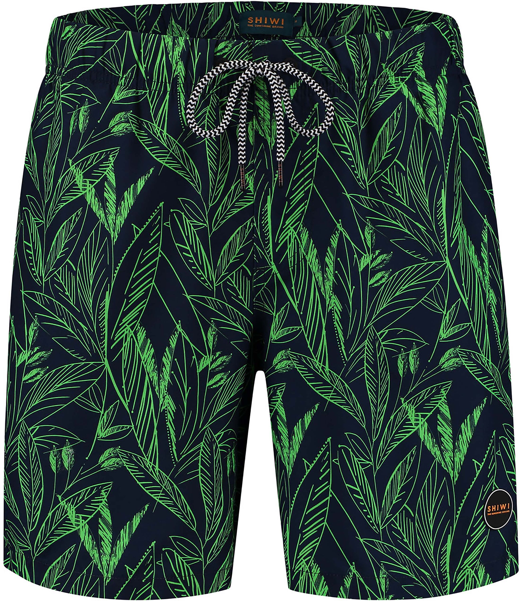 Shiwi Swimshorts Leaves Dark Green Green size S