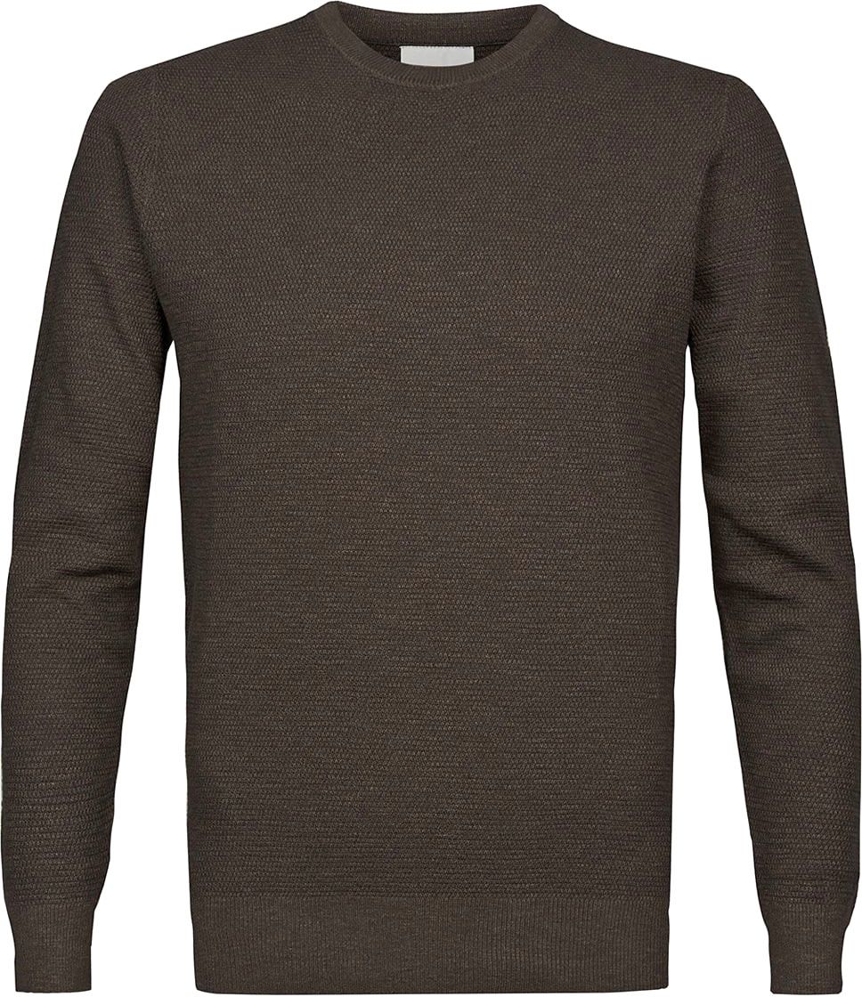 Profuomo O-Neck Sweater Brown size L