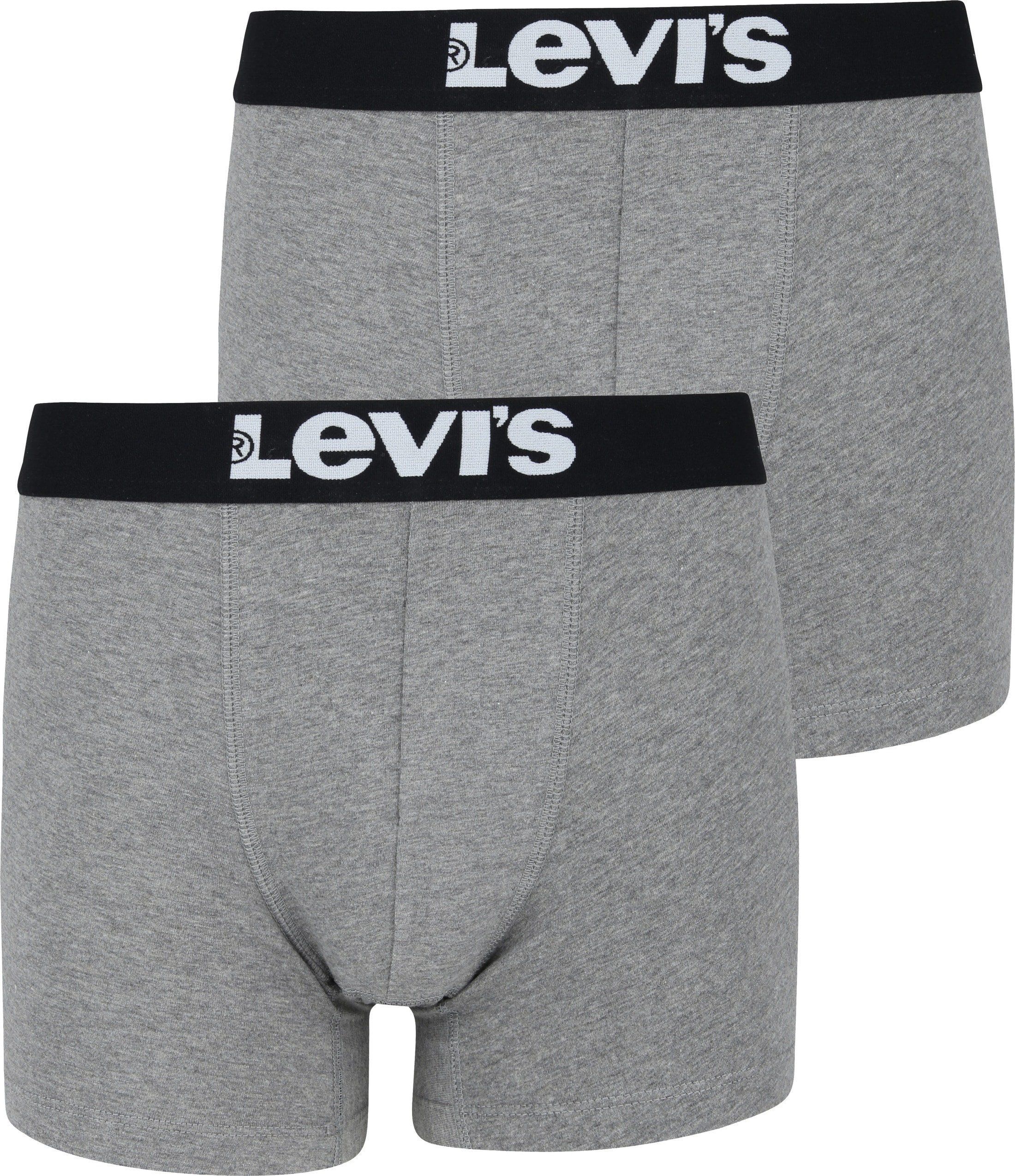 Levi's Boxer Shorts 2-Pack Grey size L