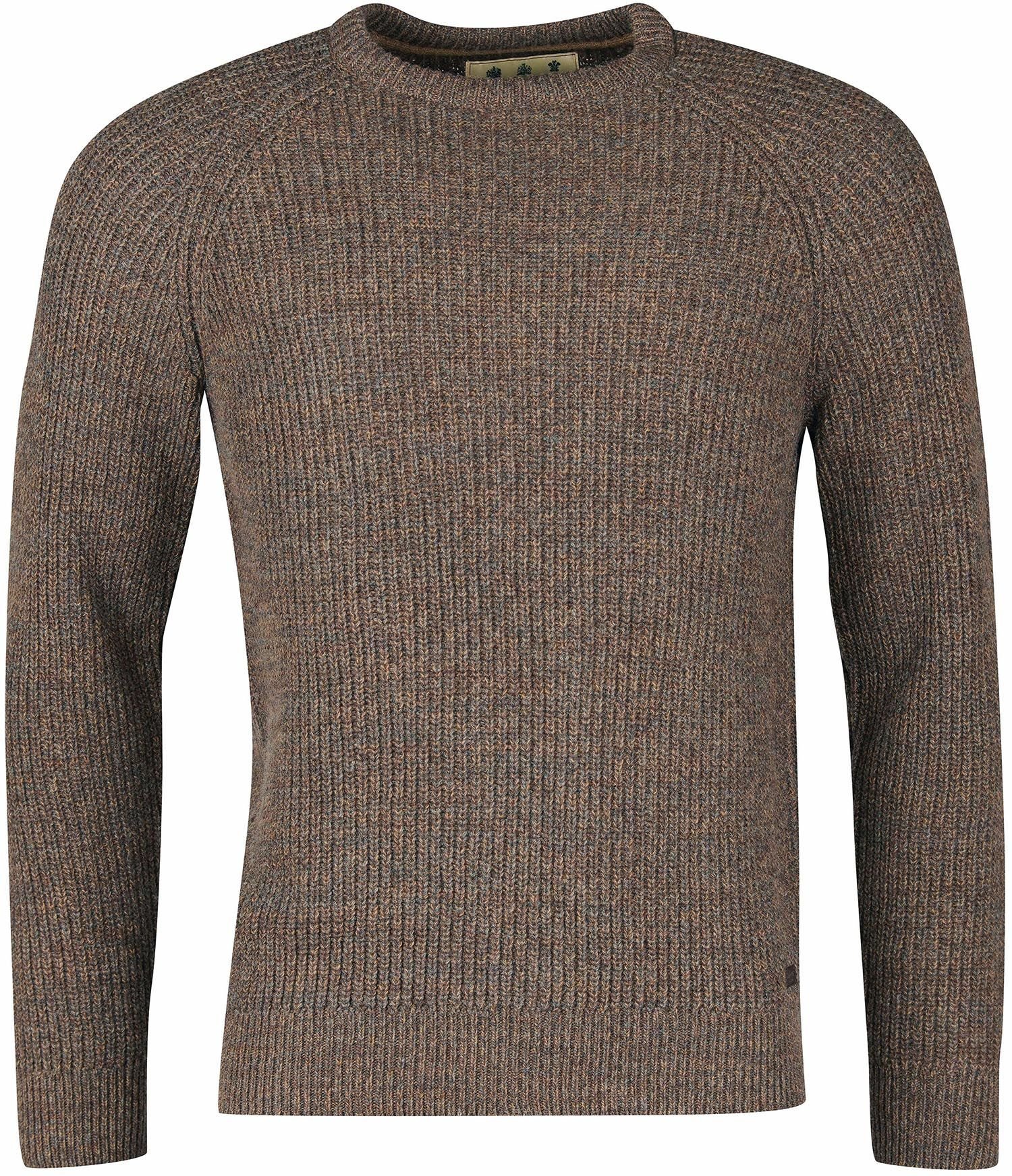 Barbour Pullover Lambswool Knitted Brown MKN1113-SN31 order online | Suitable