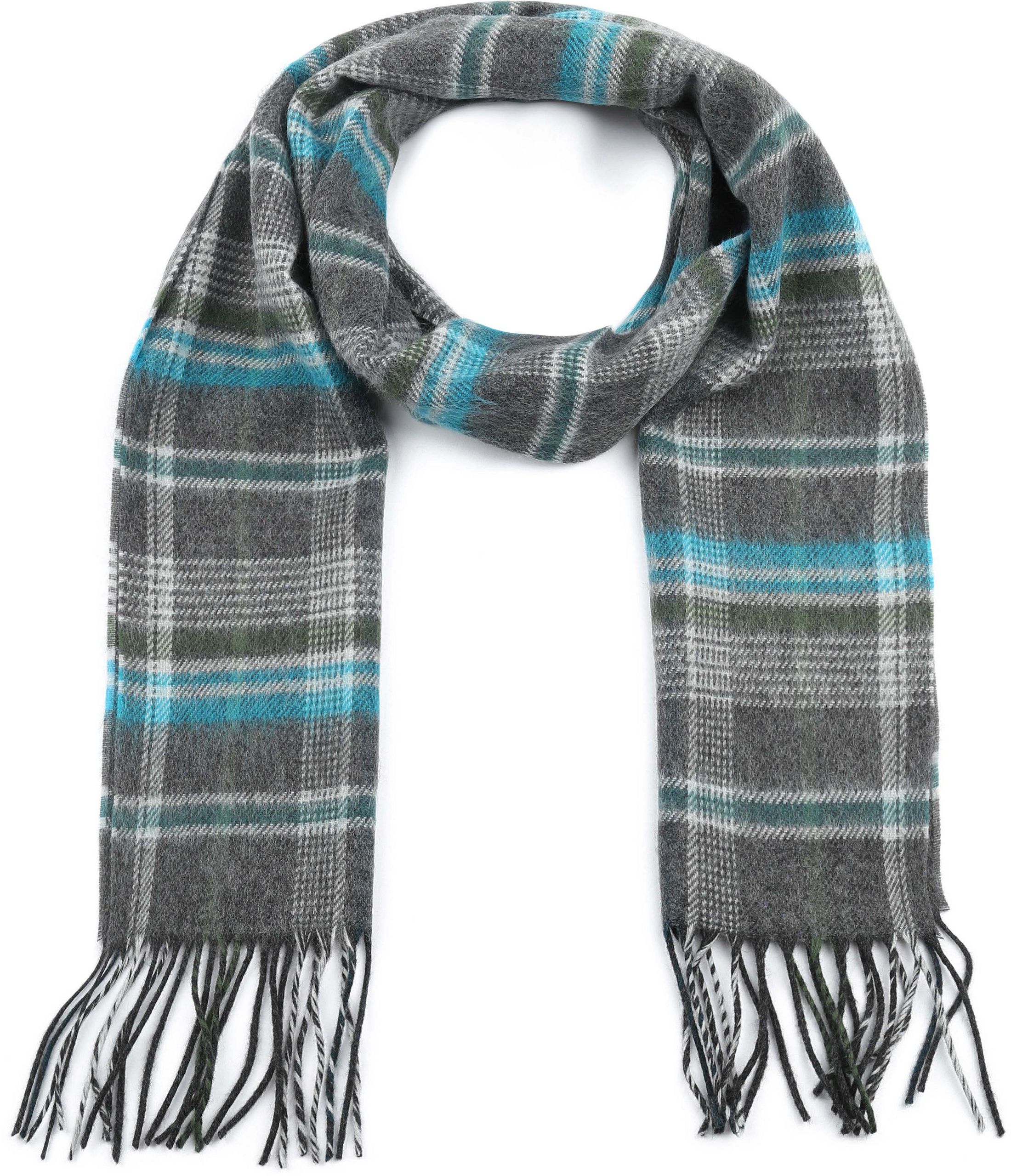 Suitable Men's Scarf Acrylic Checks 20-04 order online | 20-04 Sjaal | Suitable Spain