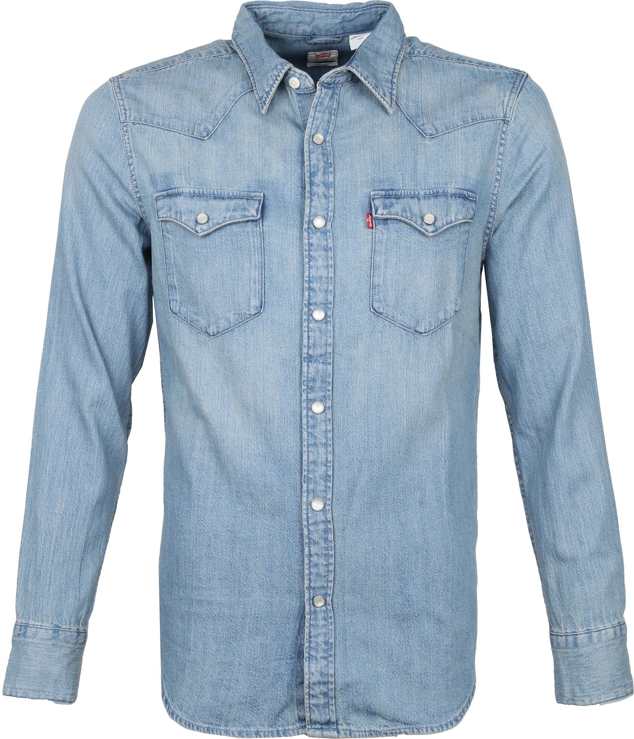 Levi's Chemise Barstow Bleu taille L