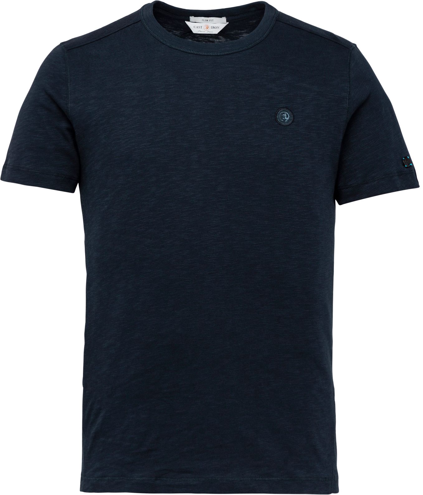 Cast Iron T Shirt Navy Dark Blue size L