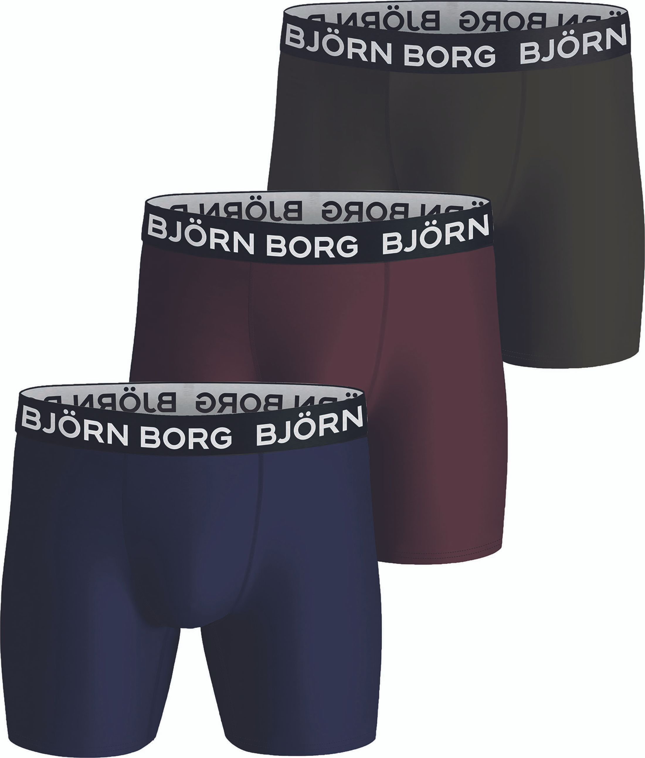 Bjorn Borg Performance Boxers 3-Pack Multicolour size L
