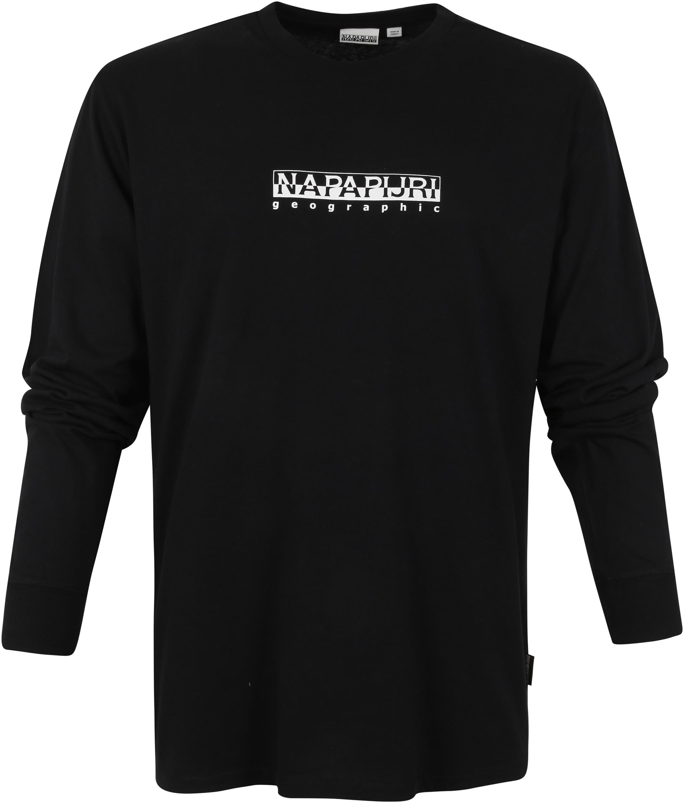 Napapijri S-Box Longsleeve T Shirt Black size M