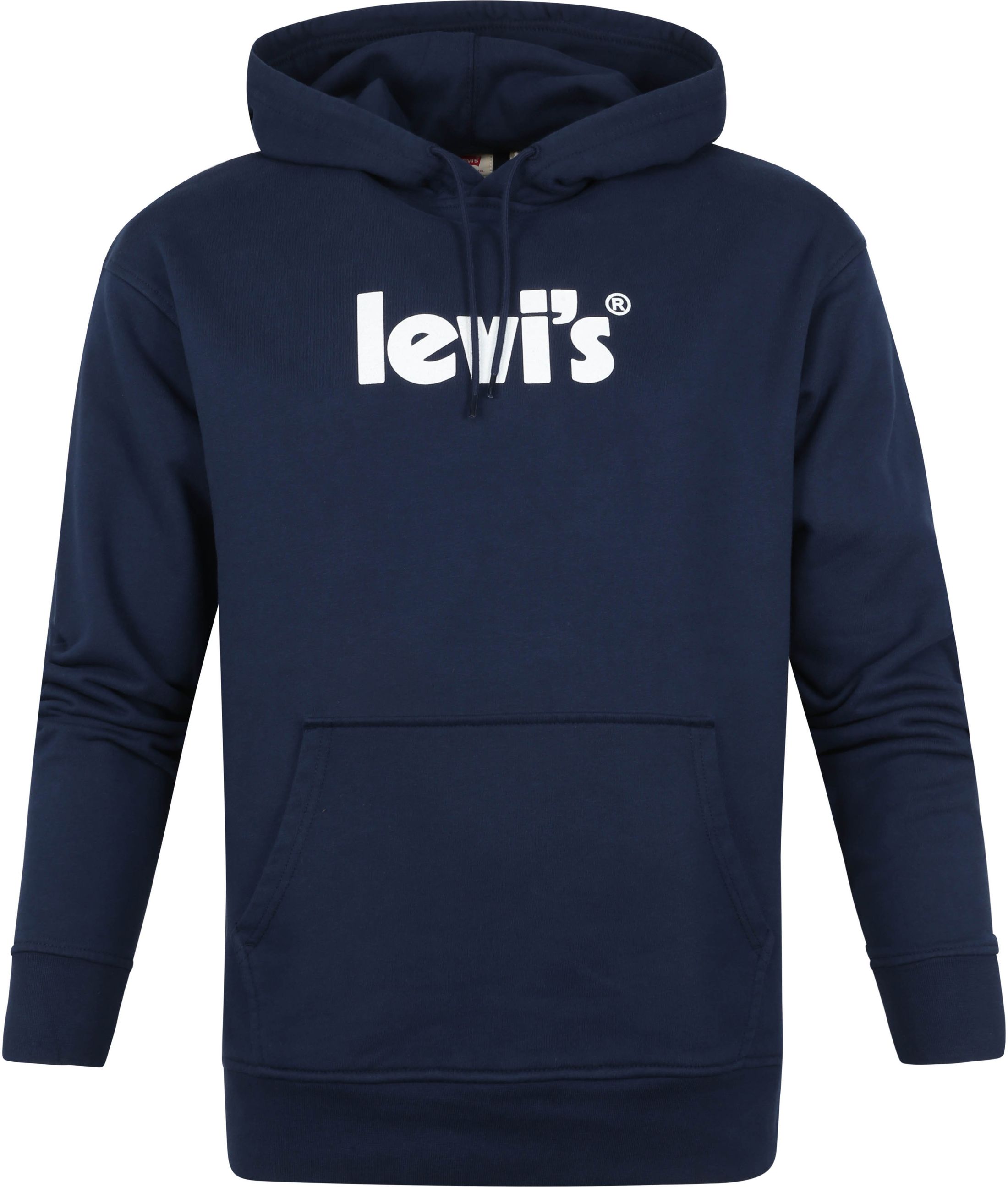 Levi's Graphic Core Hoodie Navy Dark Blue size L