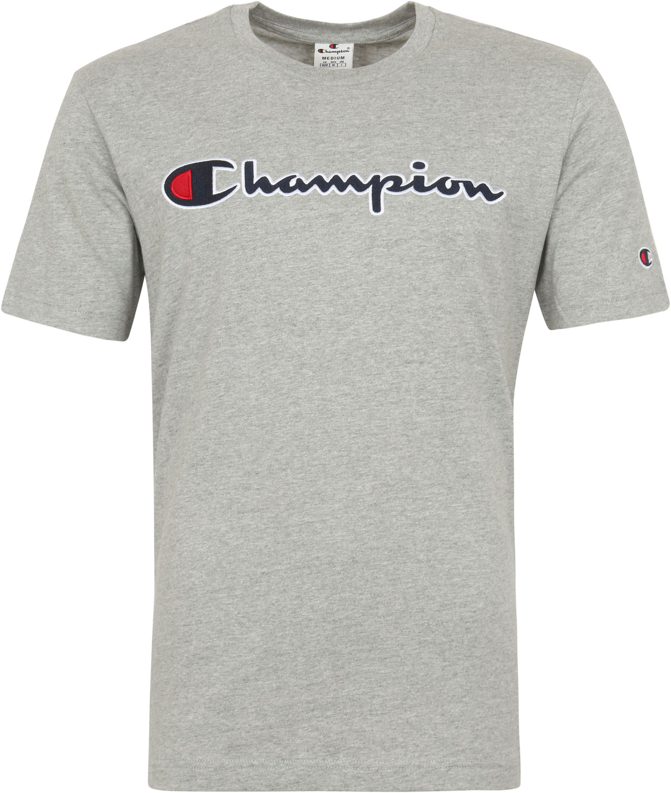 Champion T-Shirt Logo Grey size L