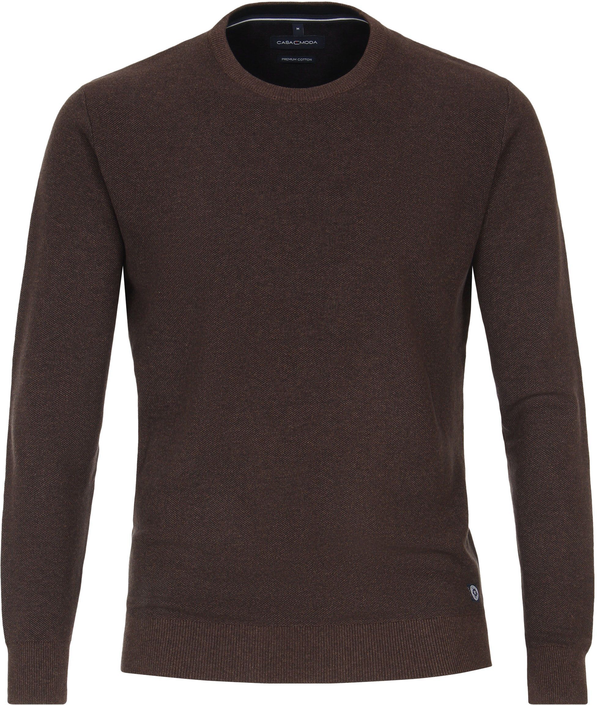 Casa Moda Pullover O-Halsausschnitt Melange Gelb 413705800-681 kaufen | Suitable
