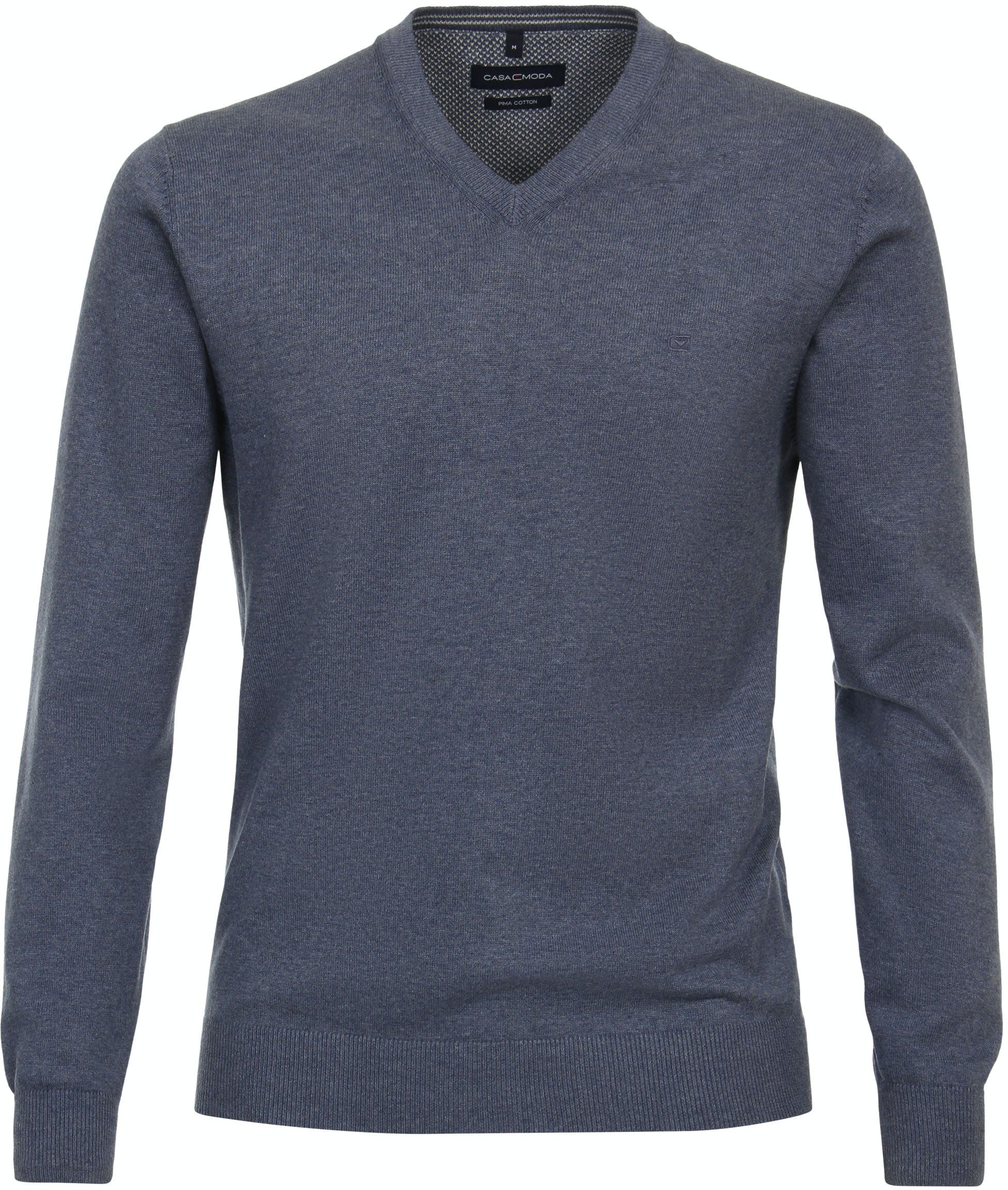 Casa Moda Pullover V-Neck Blue 004430-131 order online | Suitable