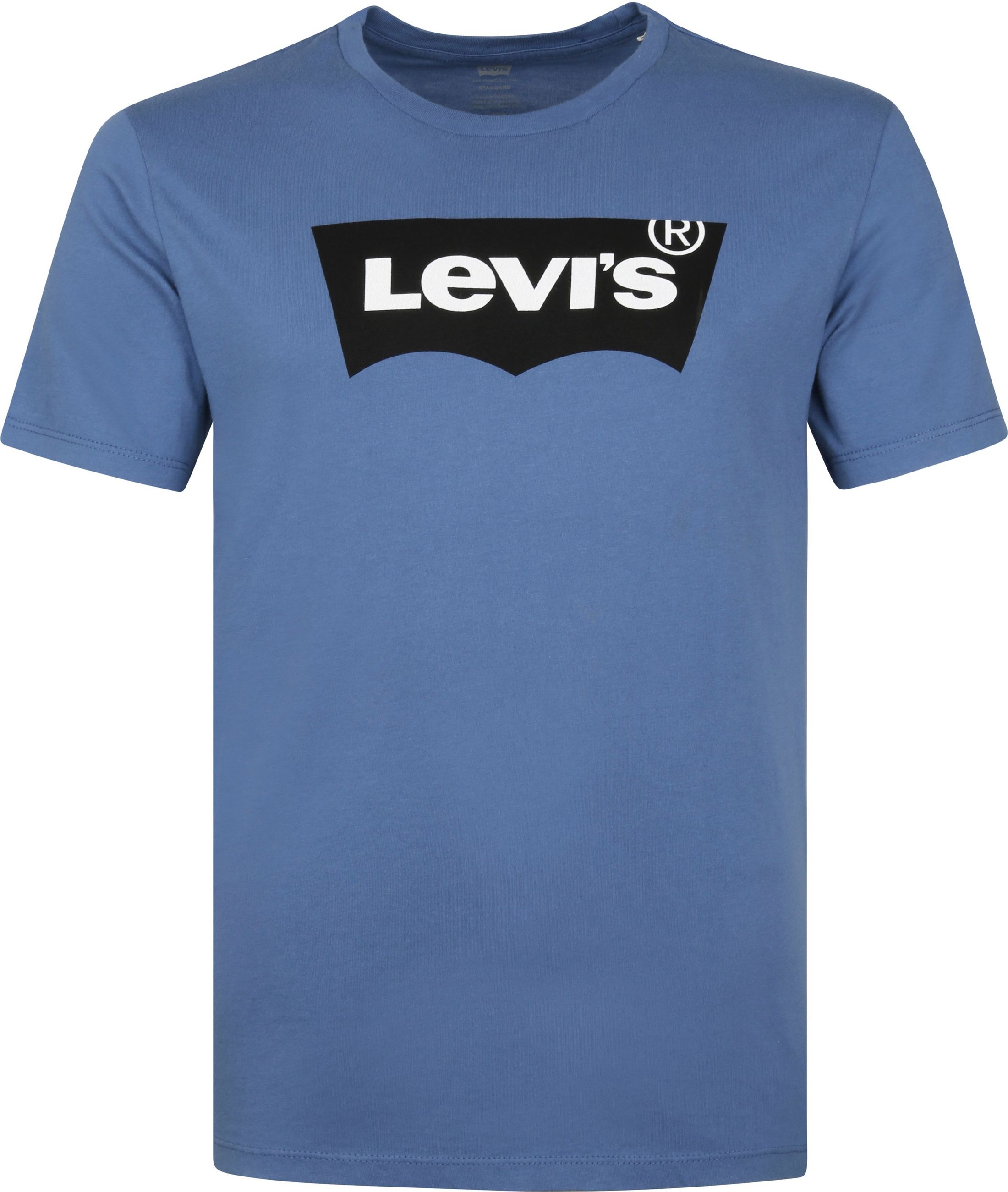 Levi's T Shirt Graphic Logo Mid Blue size M