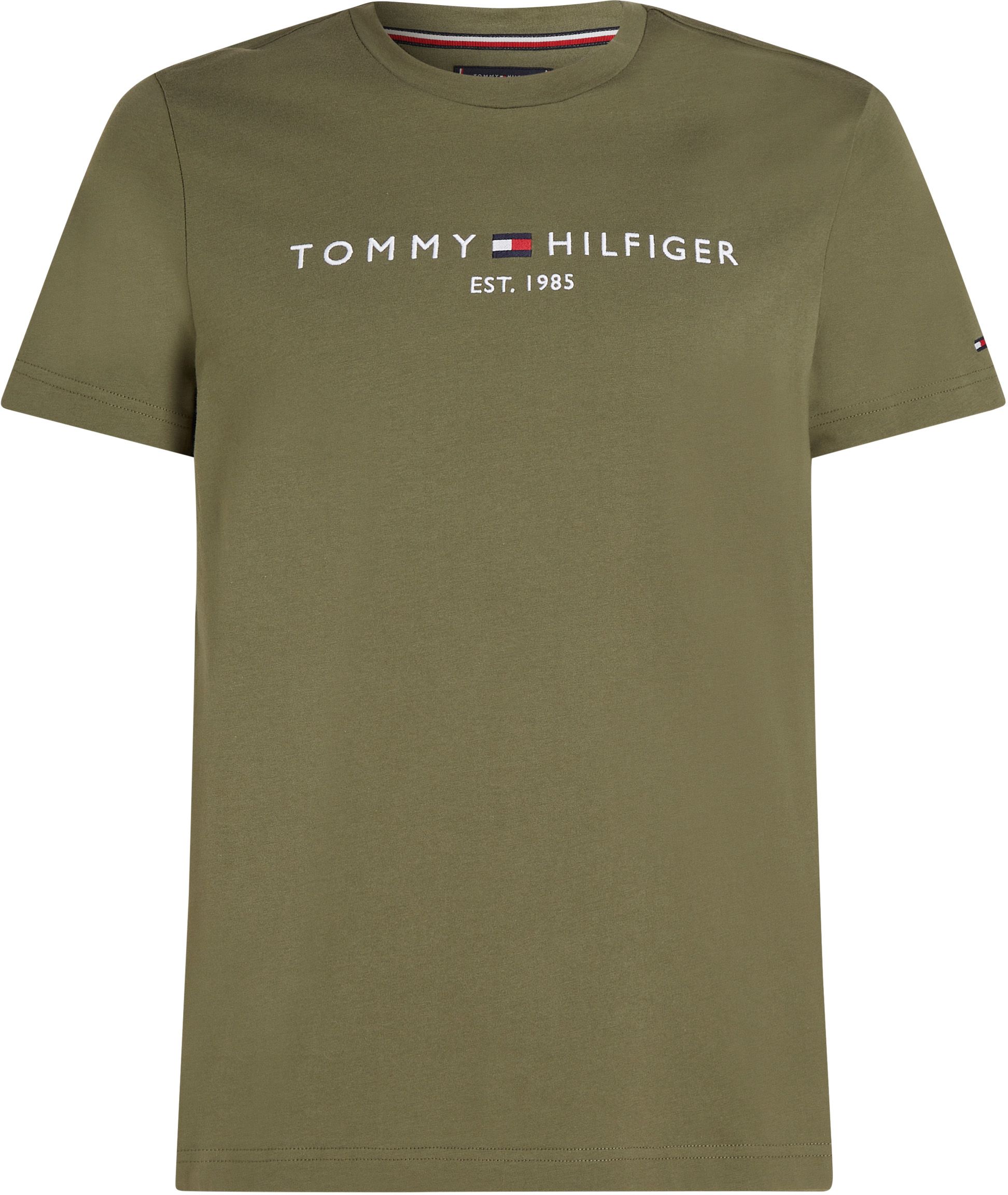 Tommy Hilfiger T-shirt Logo Olive Green MW0MW11797-PLI order online | Suitable