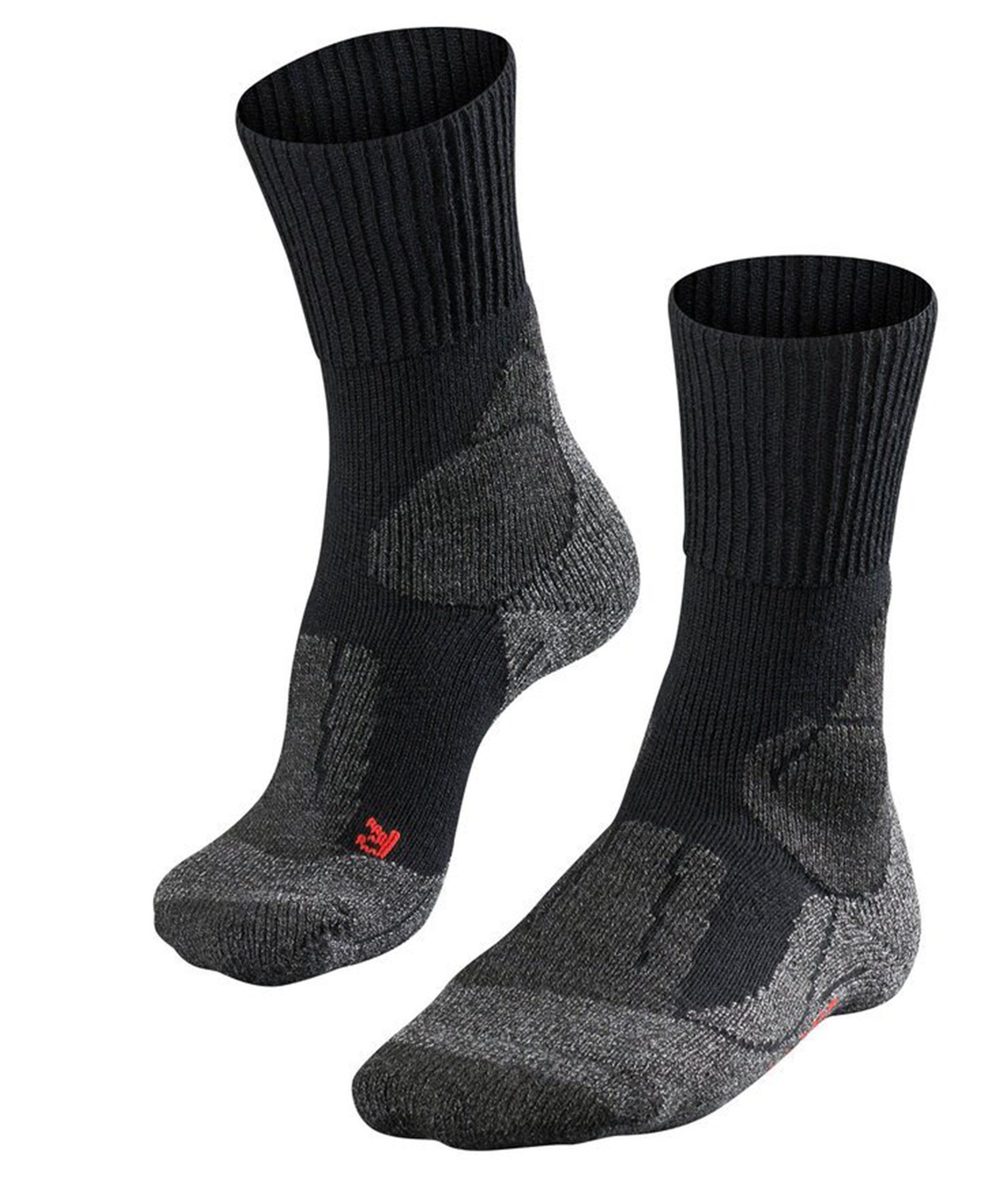 Falke TK1 Trekking Socks 3010 Dark Grey Black Grey size 39-41