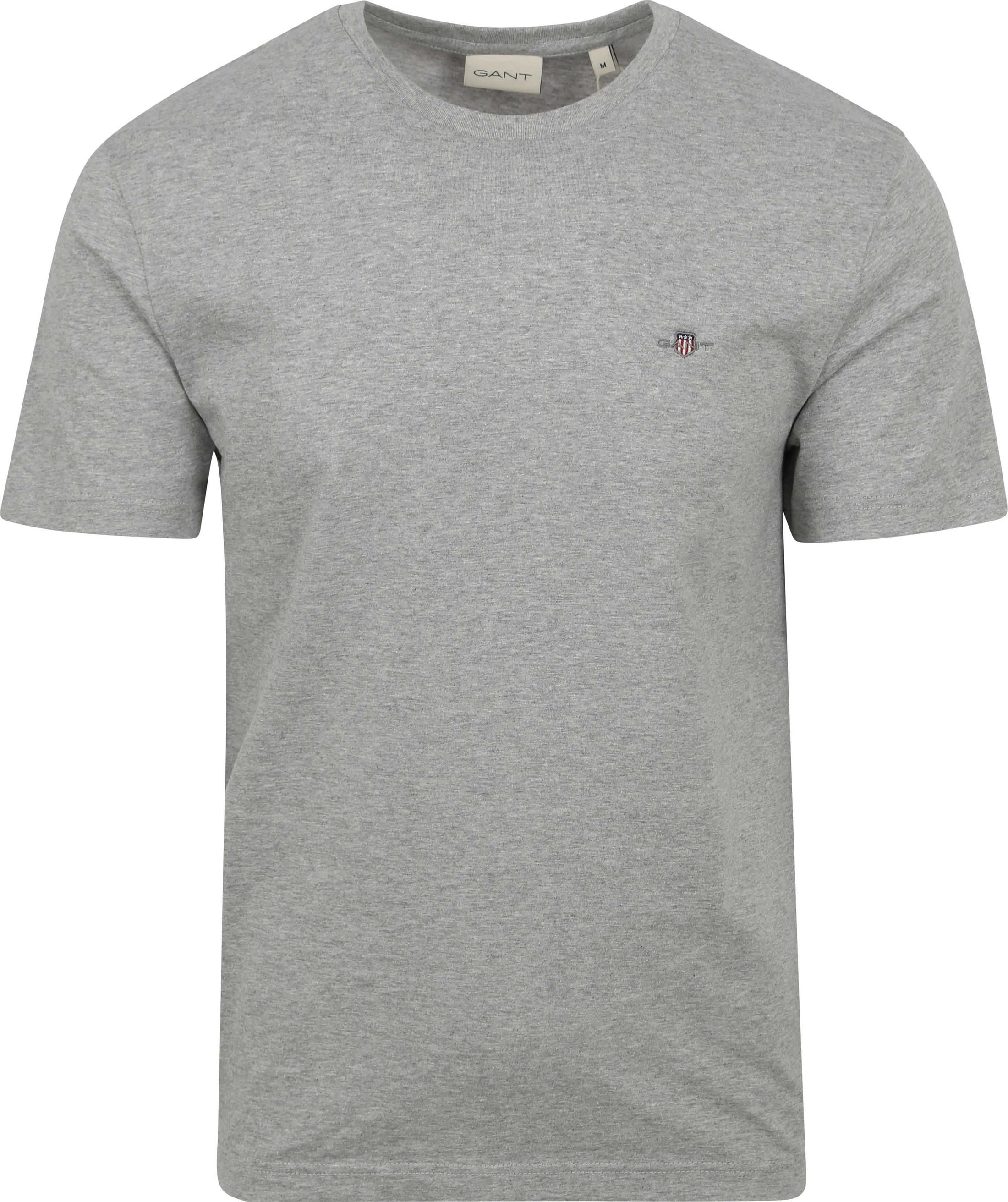 Gant T-shirt Shield Logo Grey 2003184-93 order online | Suitable