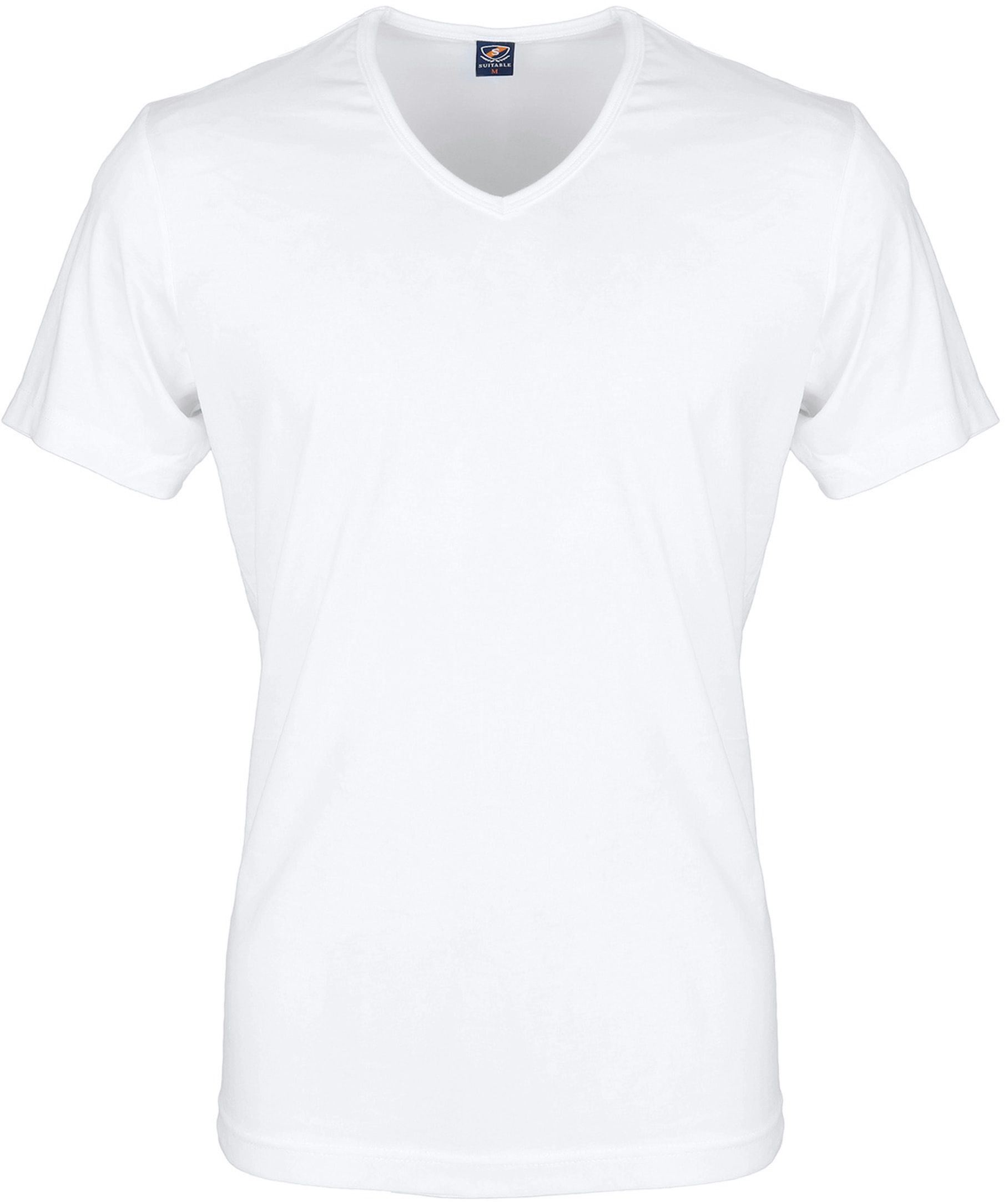 Try Now! Suitable T-shirt White V-neck Vita  120-1 V White Vita order online | Suitable