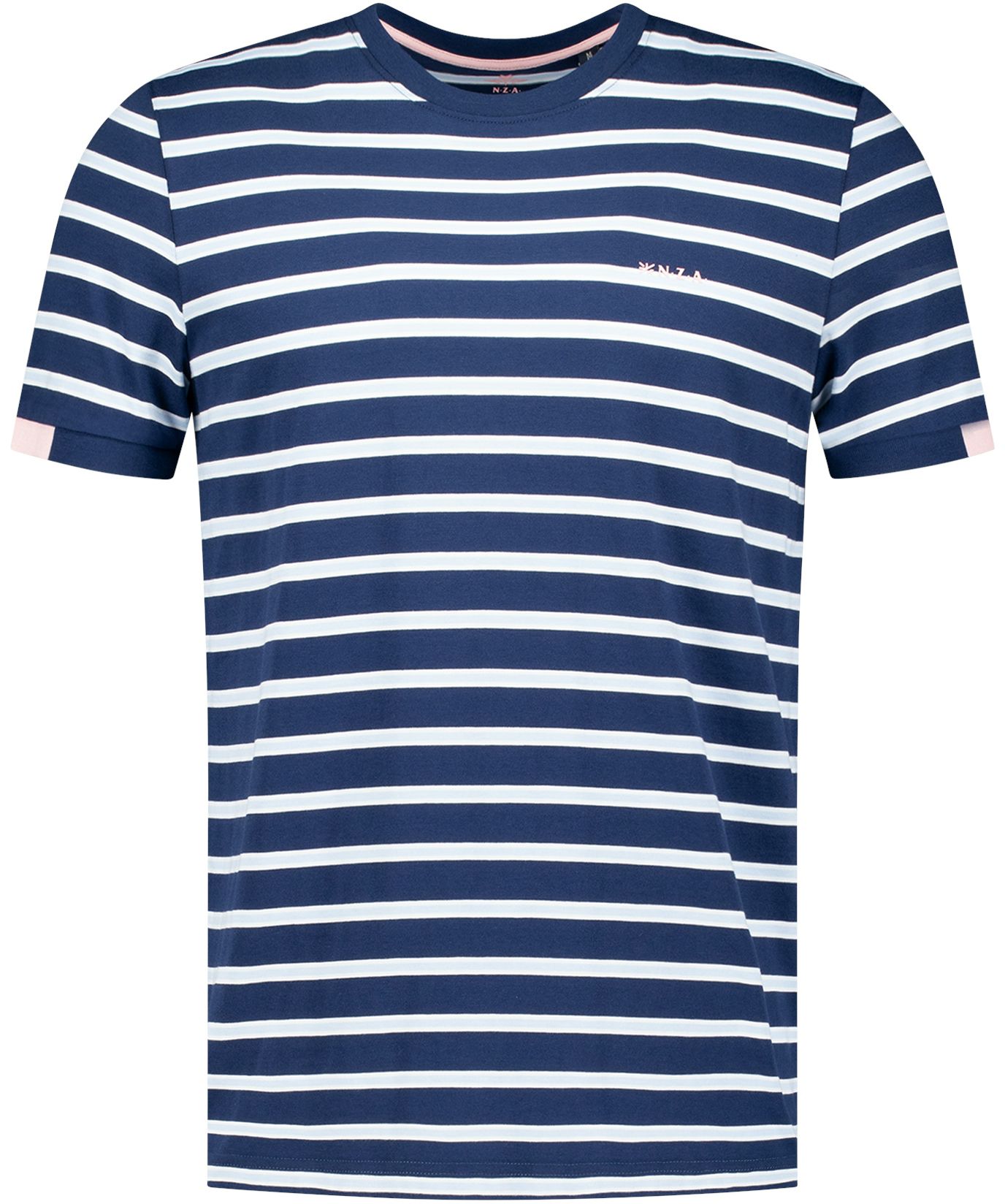 NZA T-shirt Noel Stripes Light Navy 25CN724-1680 order online | Suitable
