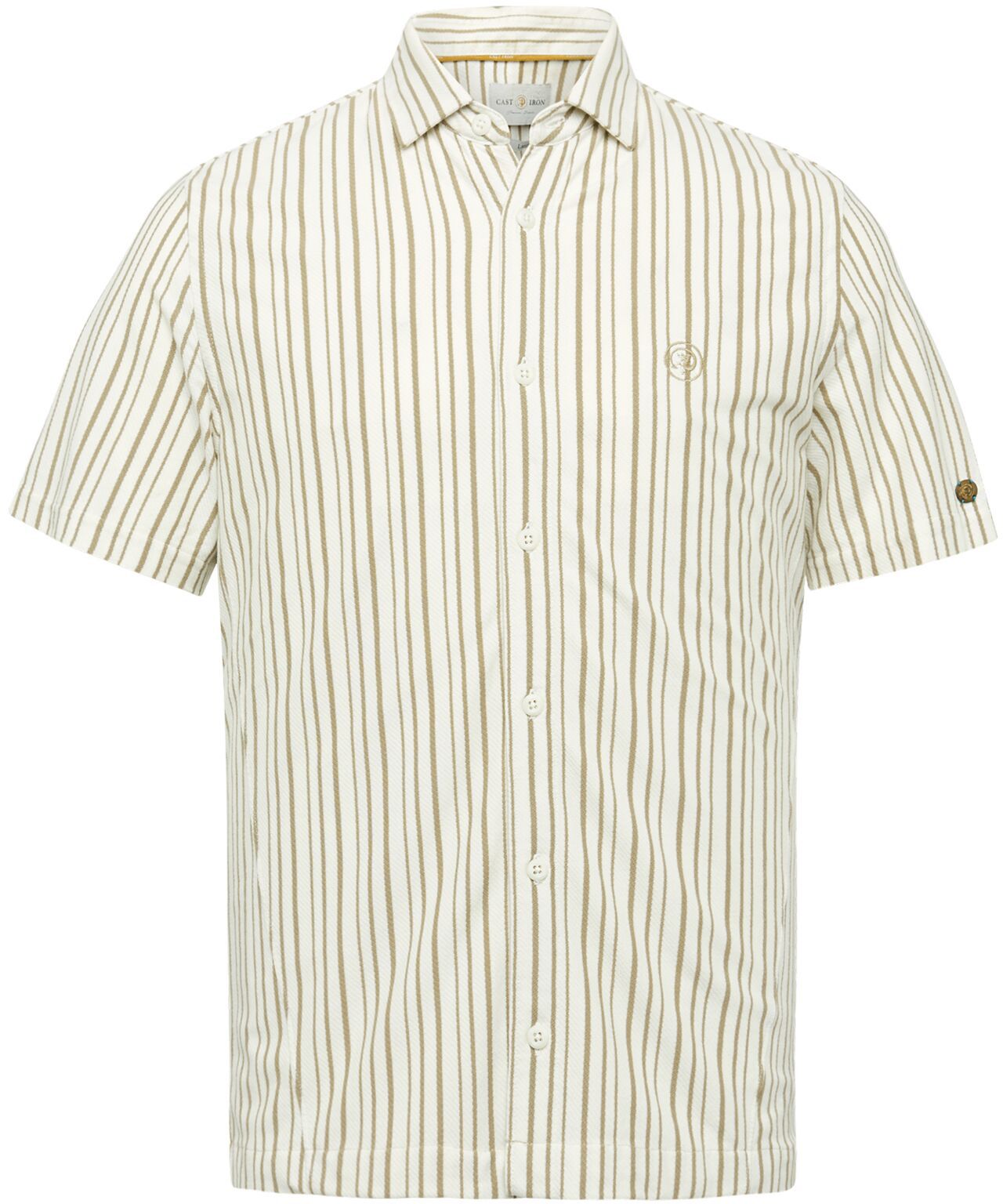 Cast Iron Short Sleeve Shirt Ecru CSIS2303227-7155 order online | Suitable