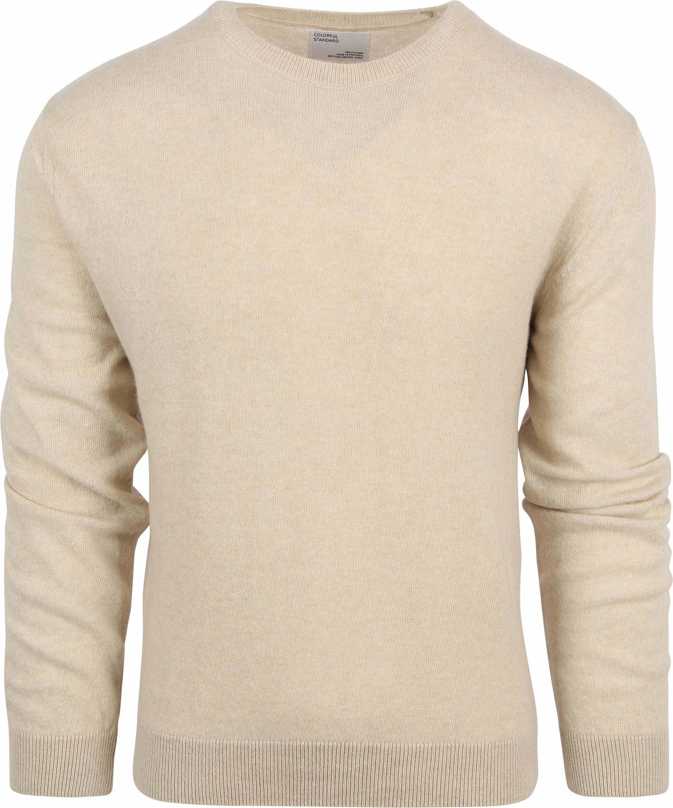 Colorful Standard Sweater Merino Beige CS5086 Ivory White order online | Suitable