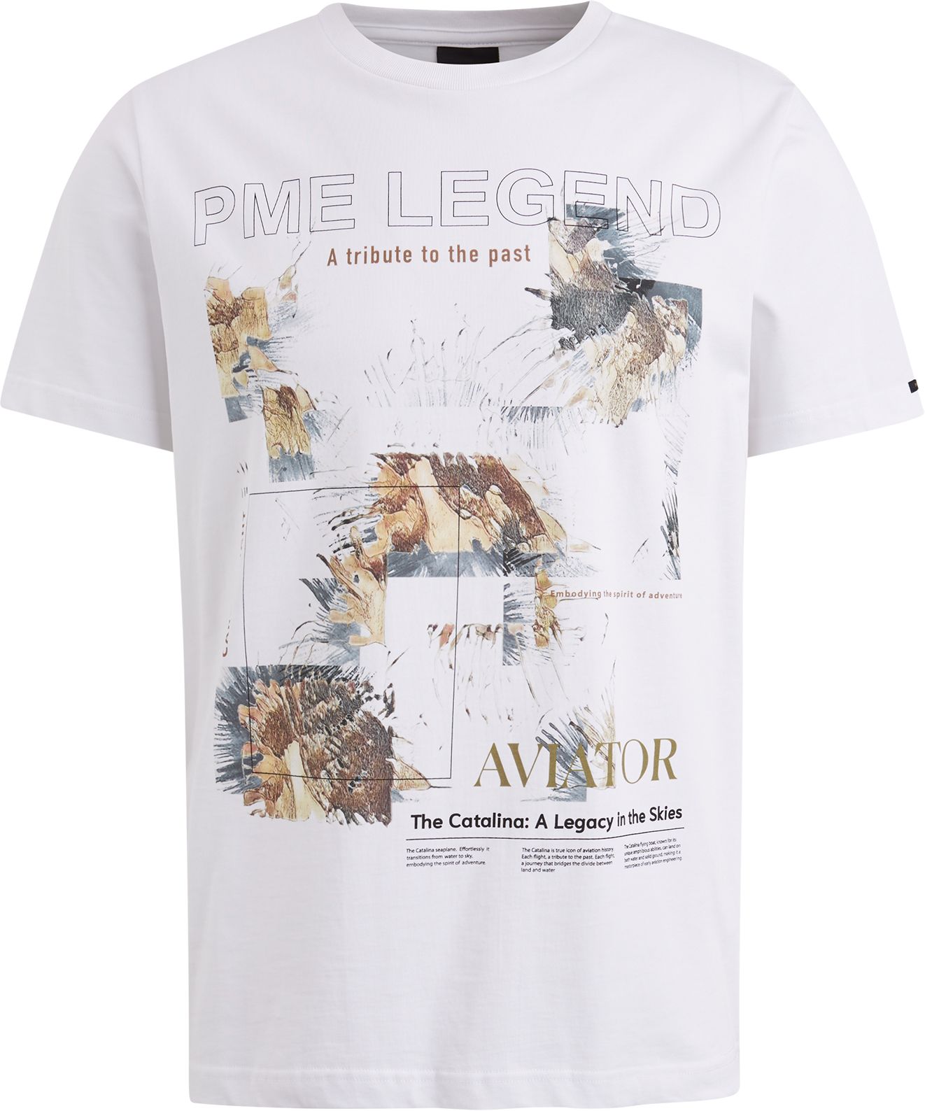 PME Legend Jersey T Shirt Logo White  PTSS2503570-7003 order online | Suitable