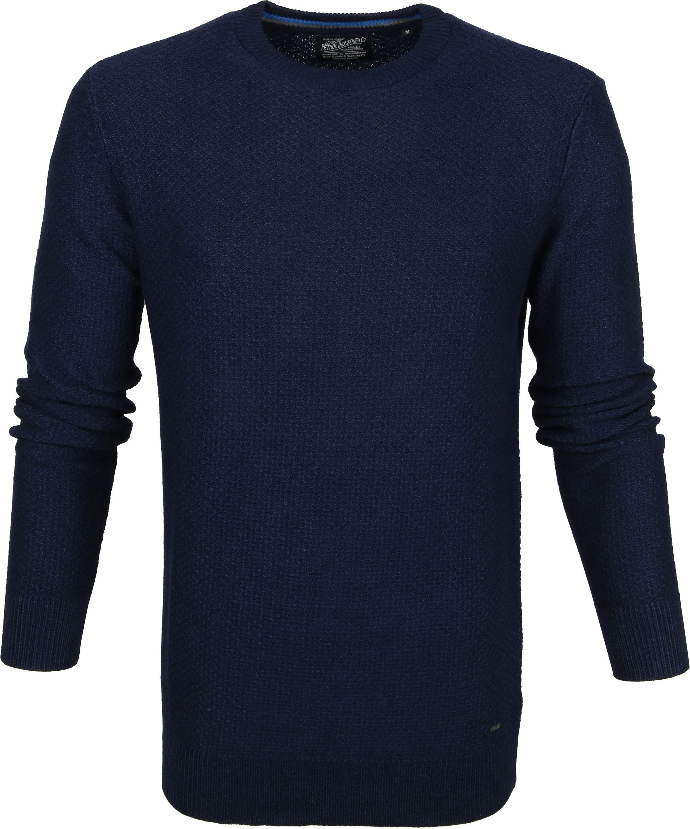 Petrol Sweater Deep Capri Dark Dark Blue Blue size XXL