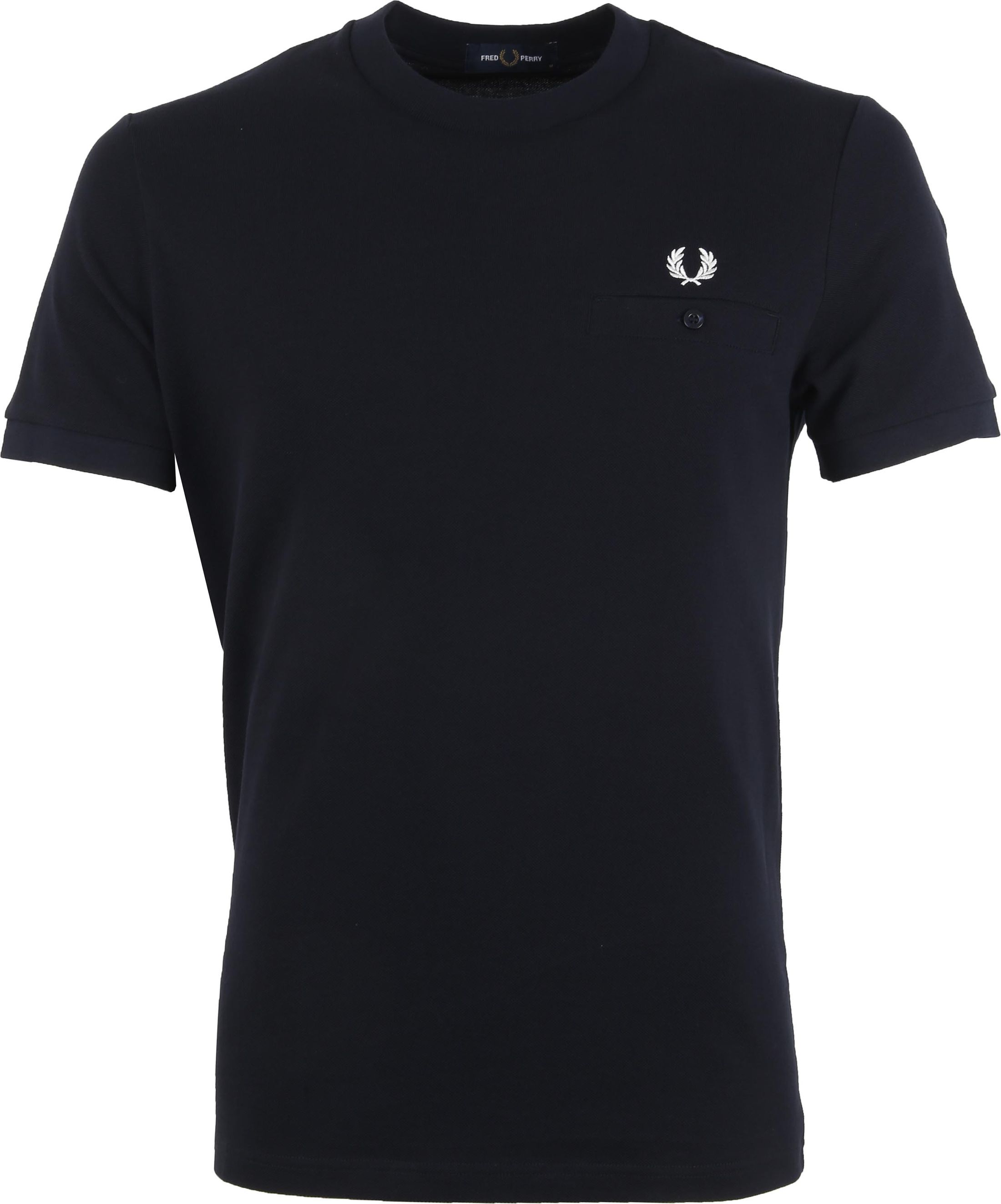 Fred Perry T-Shirt Navy M8531 Blue Dark Blue size L
