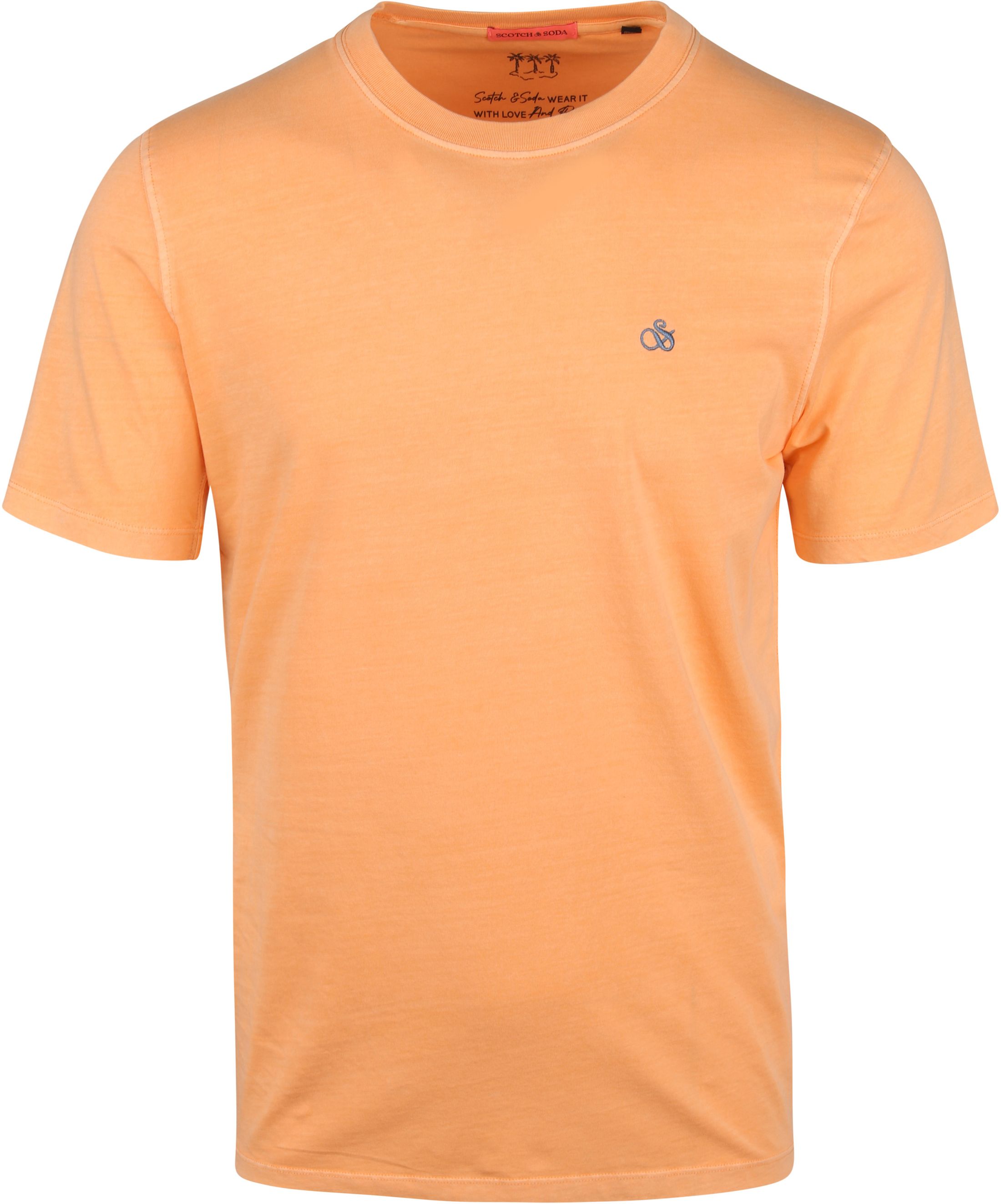 Scotch & Soda T-Shirt Jersey Orange size L