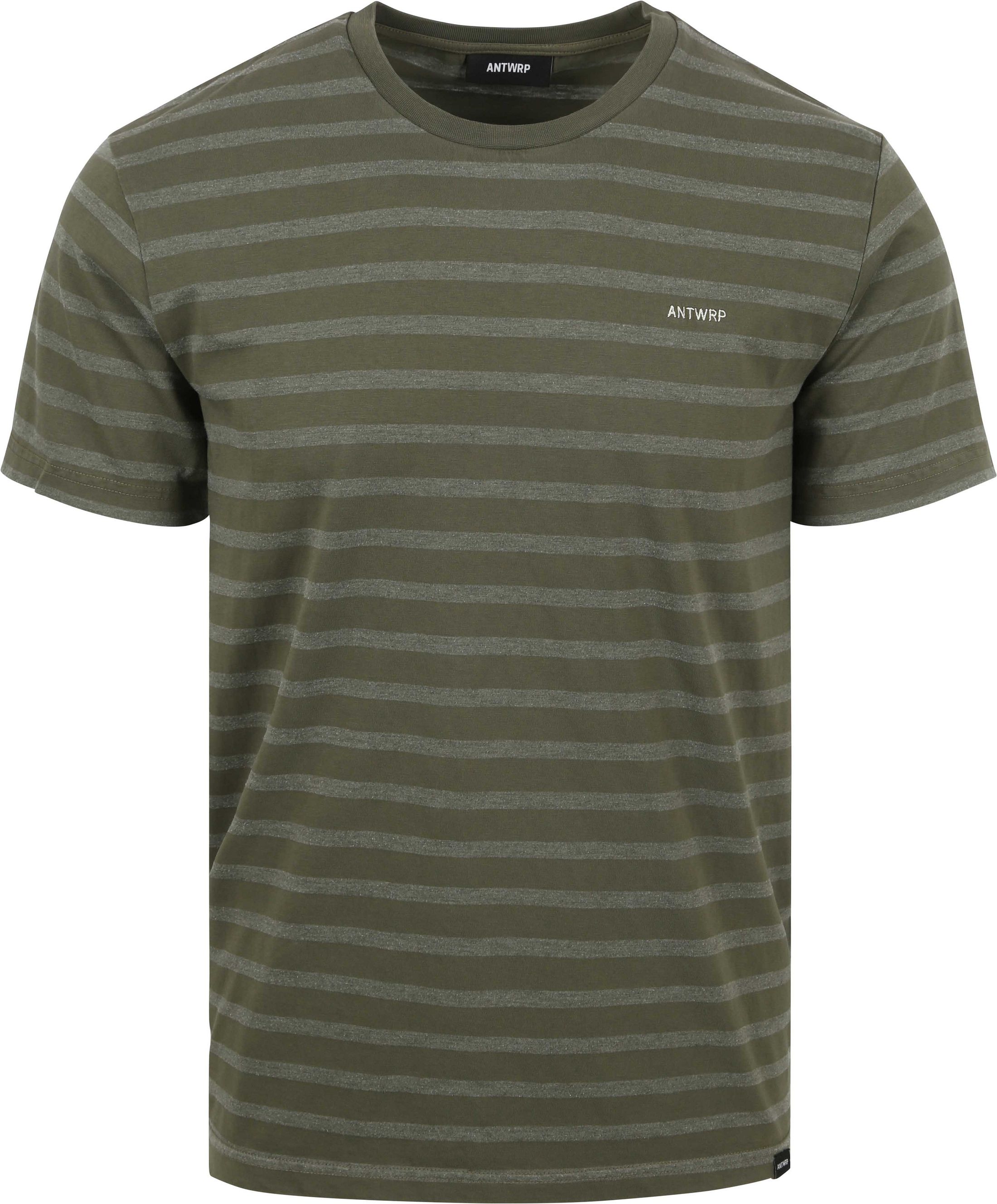 ANTWRP T-Shirt Stripes Green order online | BTS318G-L004-000518 | Suitable Norway
