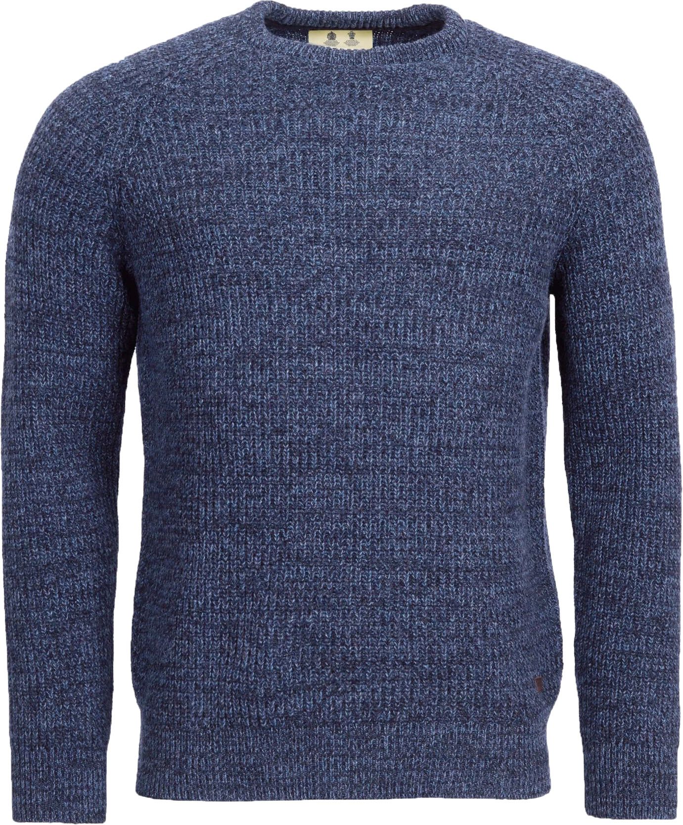 Barbour Pullover Laine d'Agneau Knitted Navy MKN1113-NY91 commander en ligne | Suitable