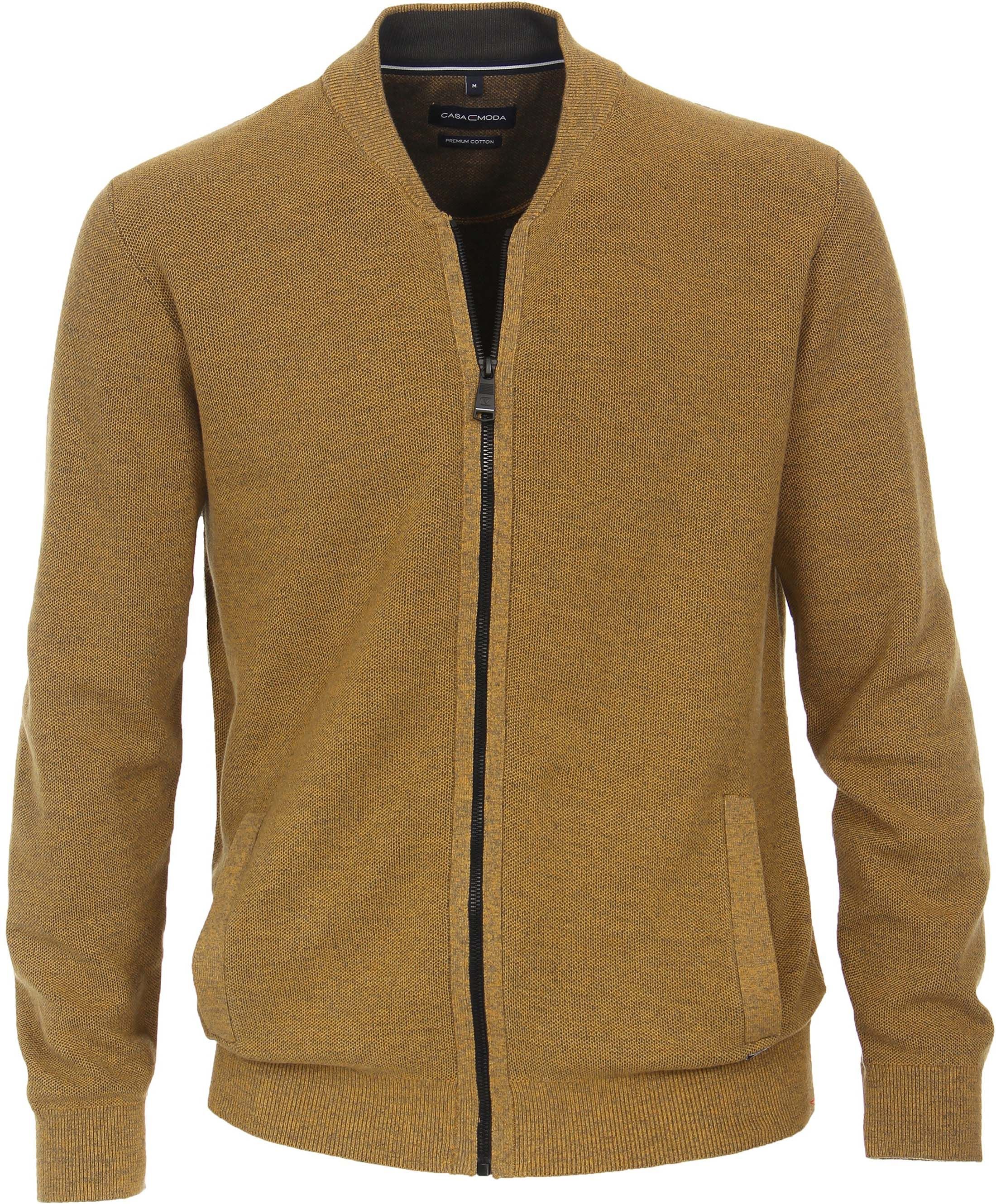 Casa Moda Strickjacke Melange Gelb 413706000-556 kaufen | Suitable