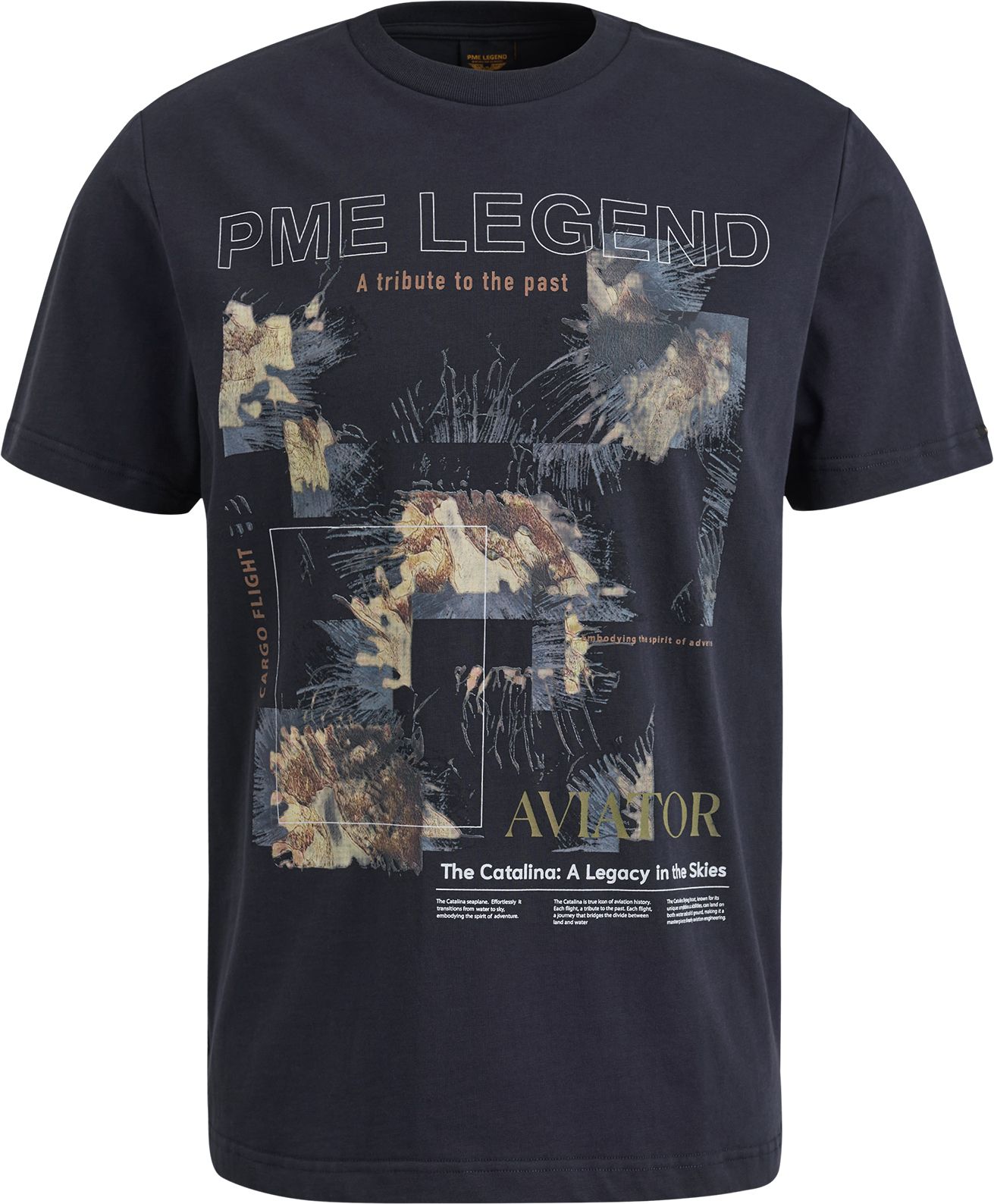 PME Legend Jersey T Shirt Logo Navy PTSS2503570-5281 order online | Suitable
