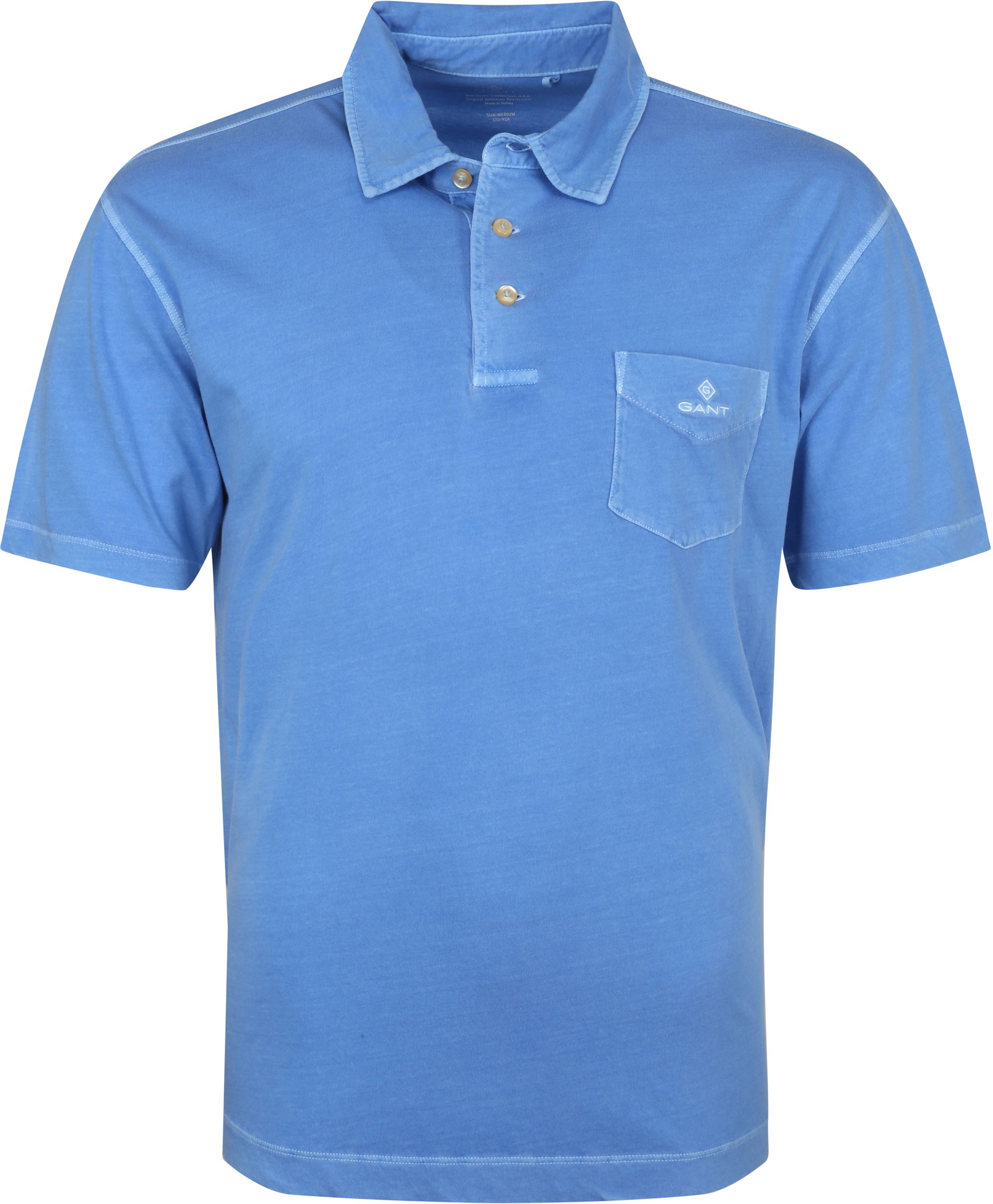 Gant Sunfaded Jersey Polo Blue size 3XL
