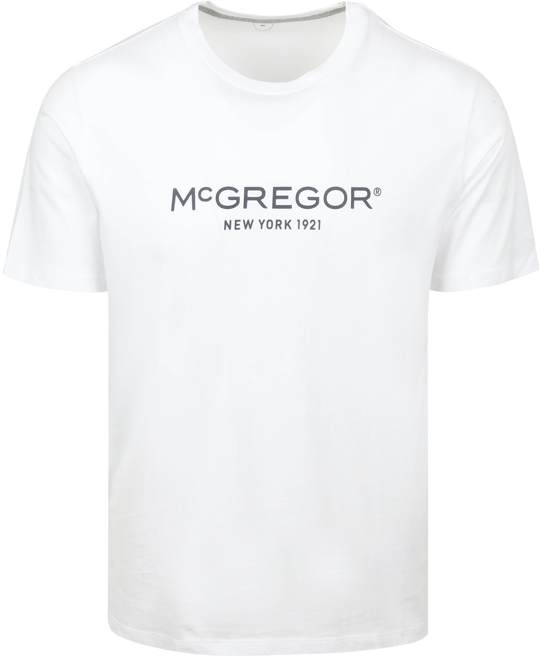 McGregor Essential T-Shirt Logo Wit MM251.1101.01-9000 kopen | Suitable