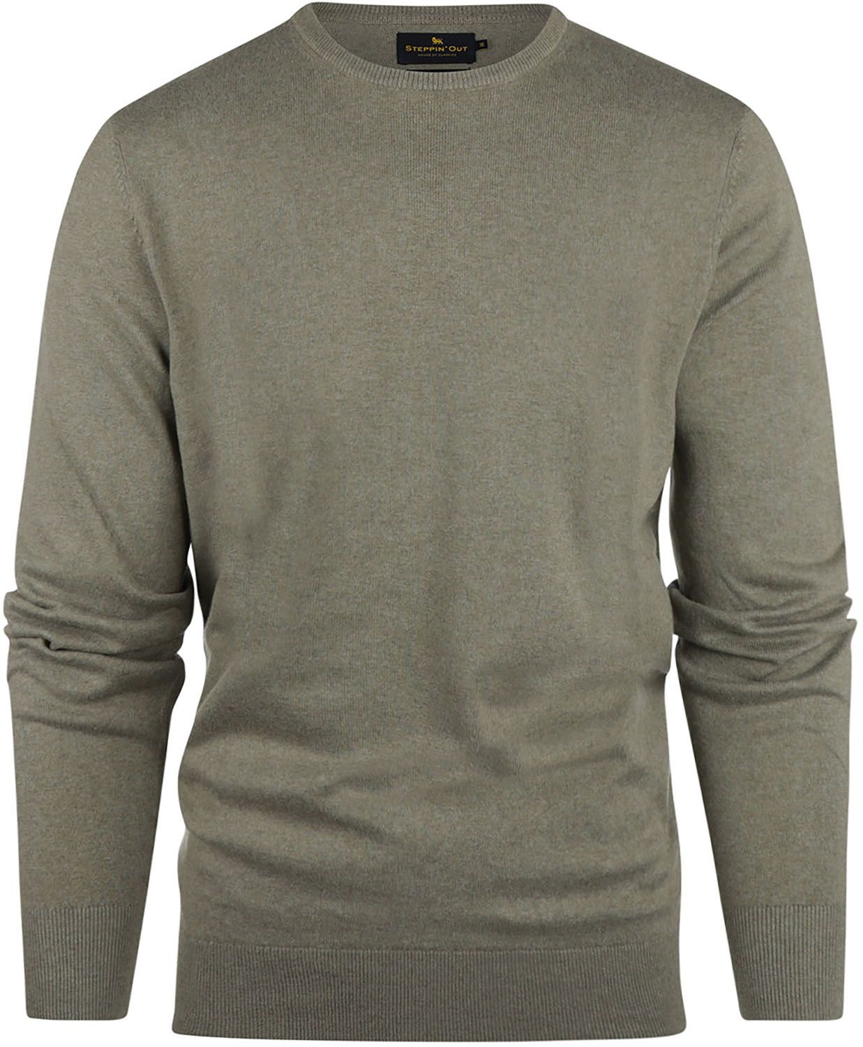 Steppin' Out Pullover Cotton Cashmere Olive Green SM1202.0001-5101 order online | Suitable