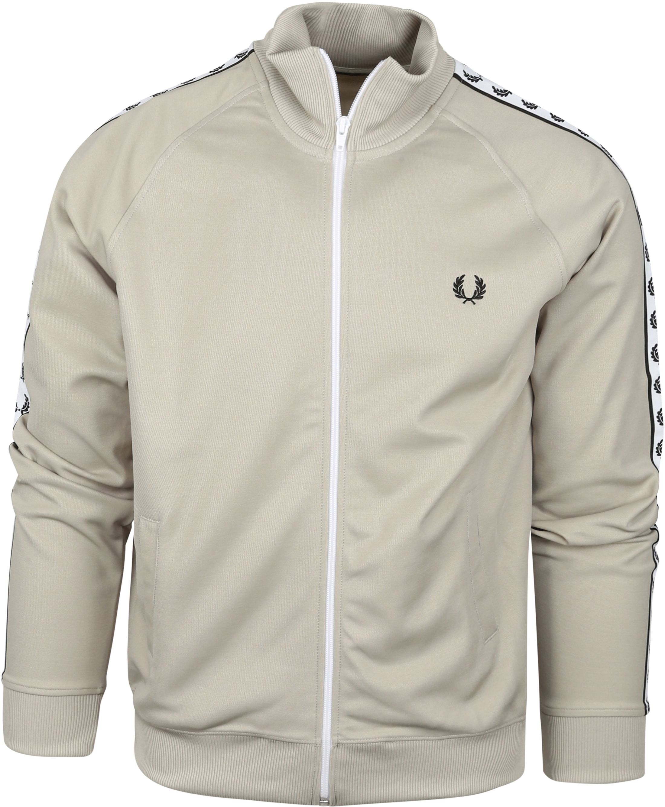 Fred Perry Taped Track Jacket Beige size XL