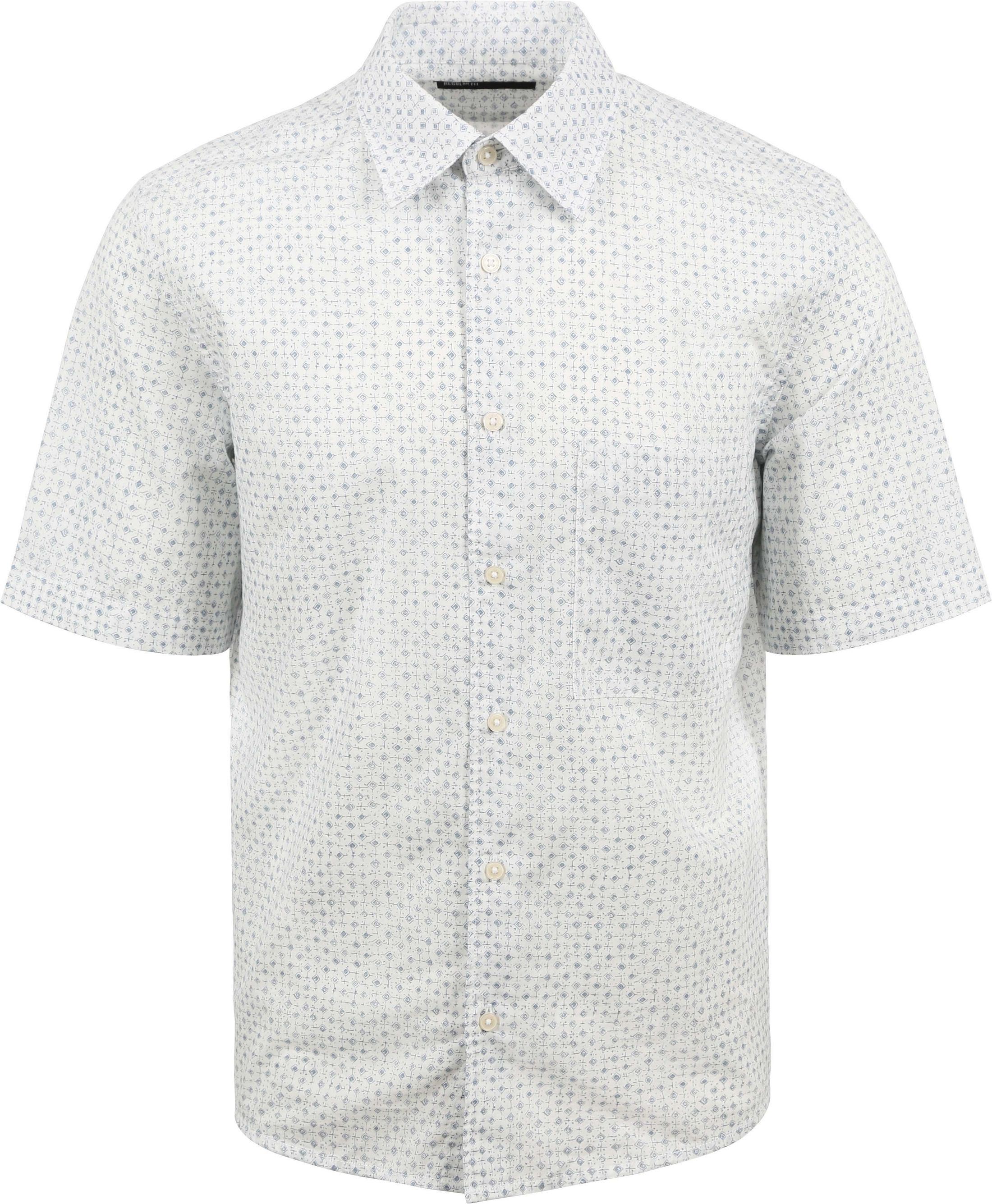 Marc O'Polo Shirt Short Sleeves Print White 336735441082-F87 order online | Suitable