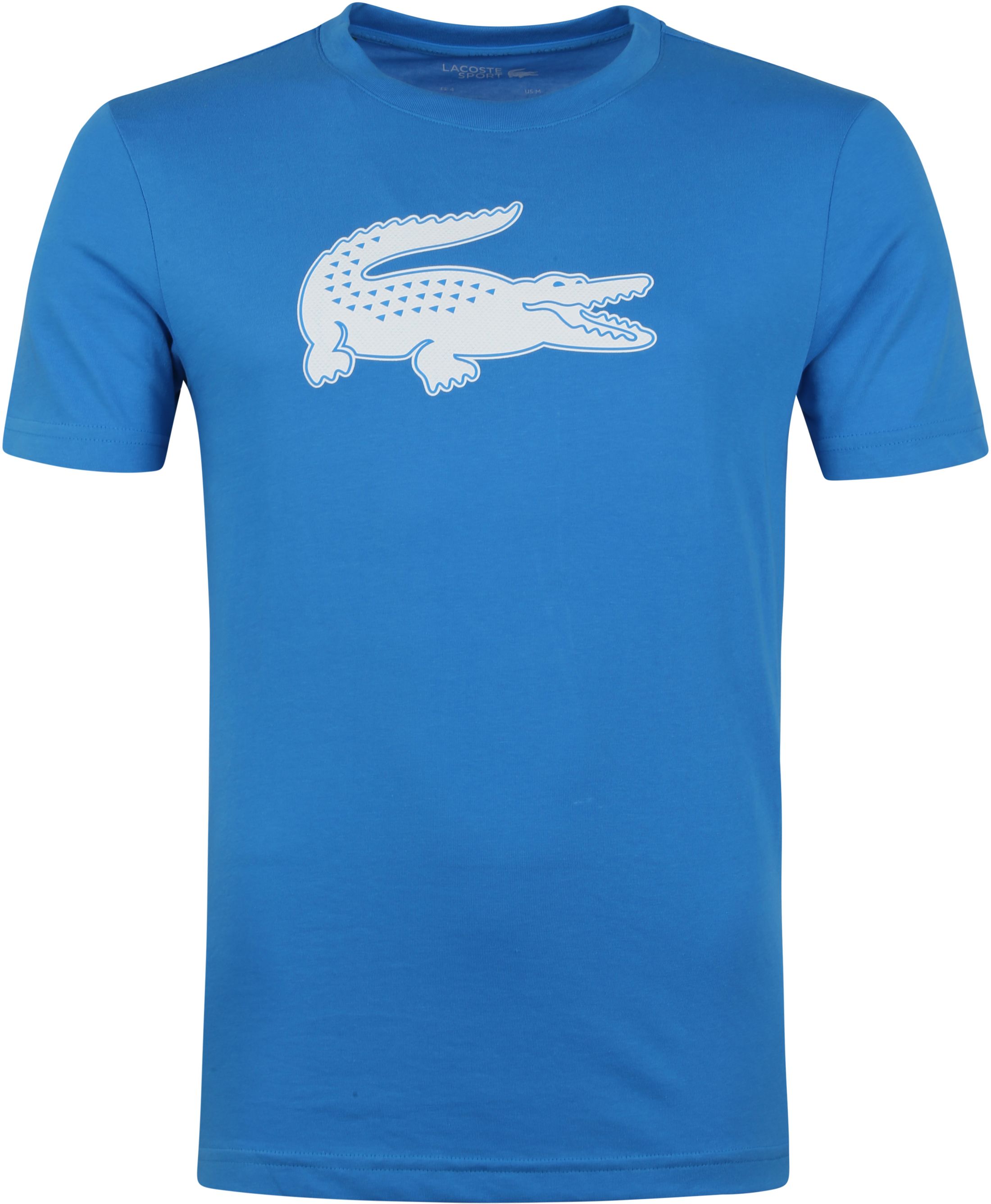 Lacoste Sport T-Shirt Jersey Blue size L