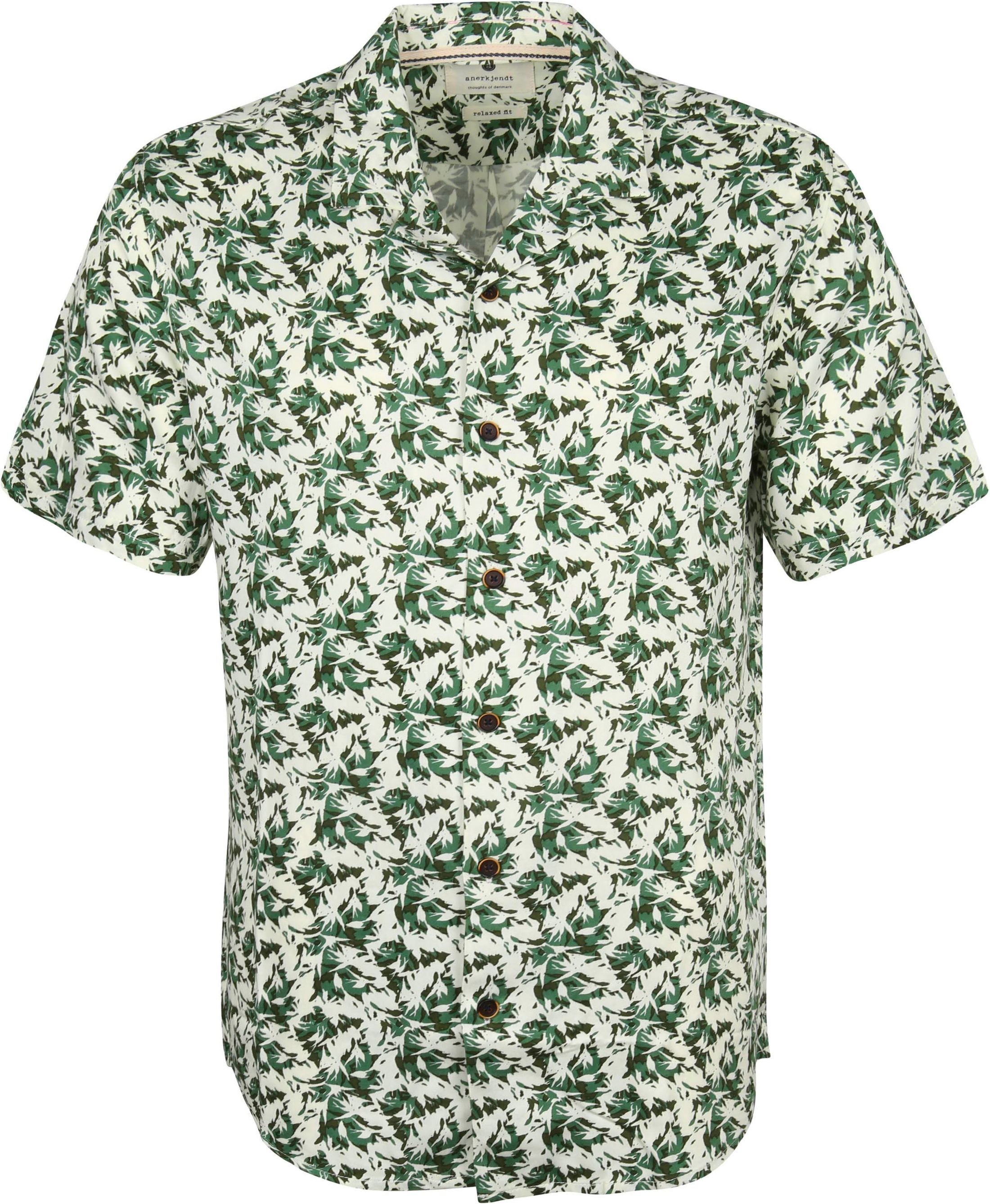 Anerkjendt Shirt Akleo Green Dark Green size L