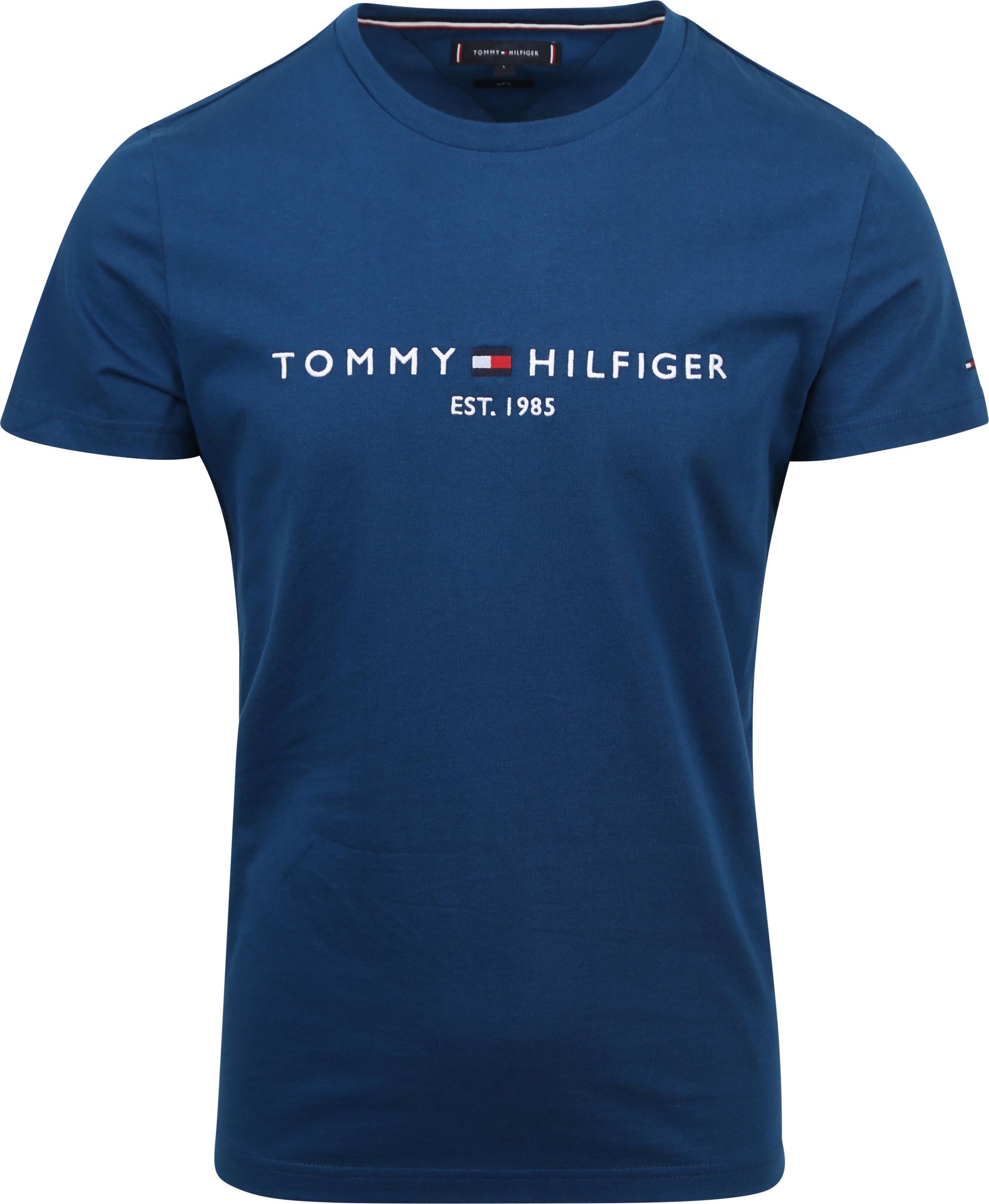 Hilfiger Graffiti T-Shirt Deep Indigo