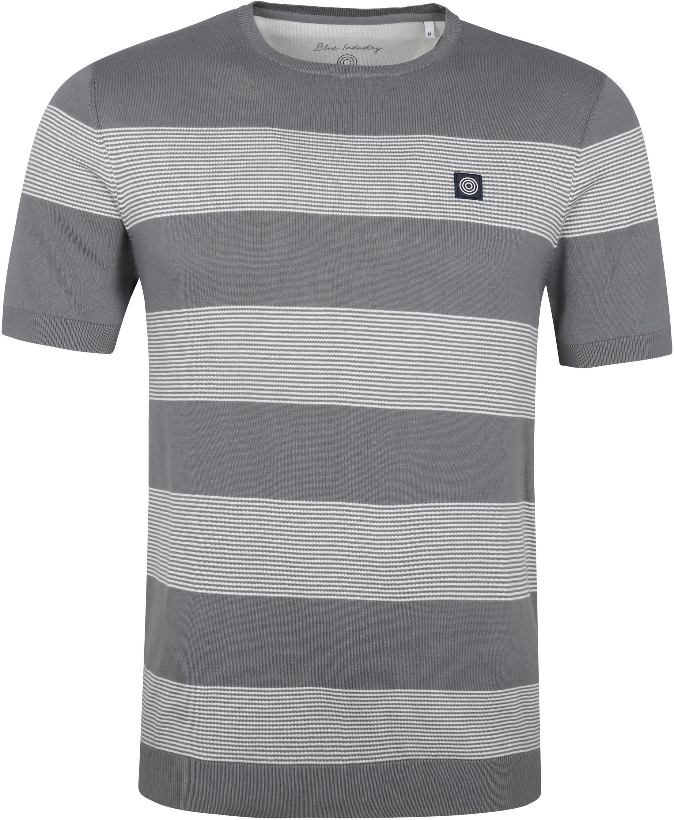 Blue Industry M22 T Shirt Stripe Green KBIS22-M22 order online | Suitable