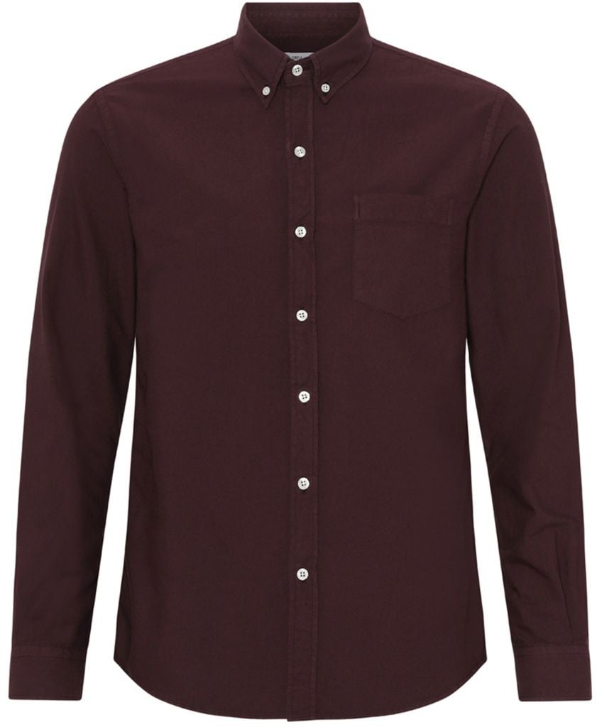 Colorful Standard Shirt Bordeaux CS4002 Oxblood Red order online | Suitable