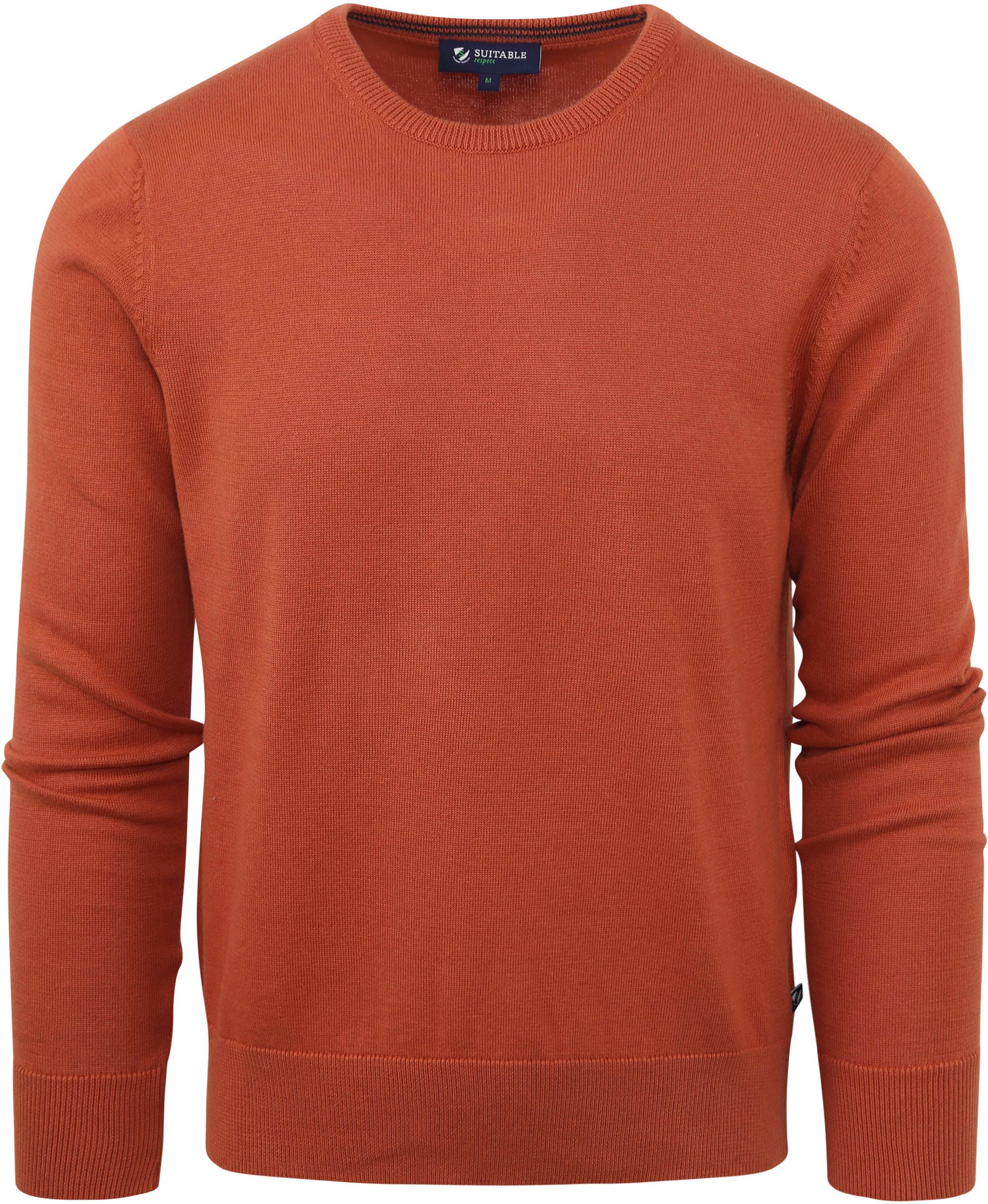 Suitable Respect Oinix Pullover O-Ausschnitt Orange RSP-23POI-RE kaufen | Suitable